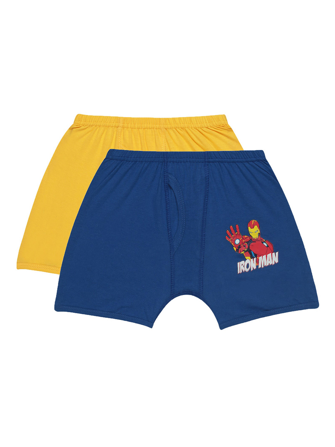 Bodycare Kids Boys Pack Of 2 Assorted Cotton Boxer Briefs