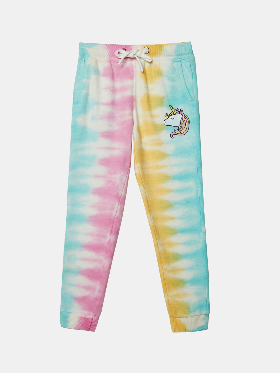 The Souled Store Girls Mid-Rise Pure Cotton Joggers