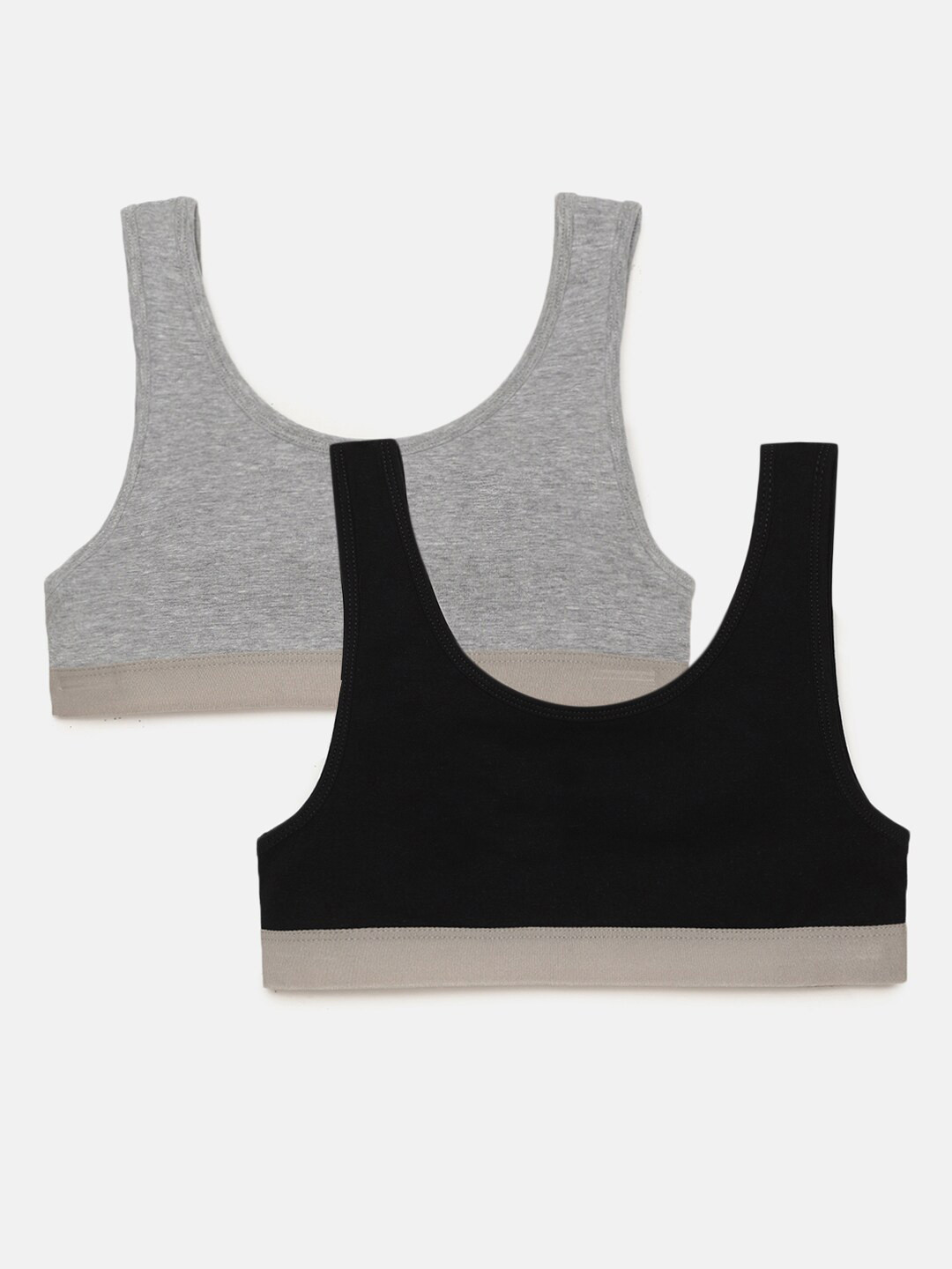 mackly Girls Pack of 2 Training & Gym Workout Bra