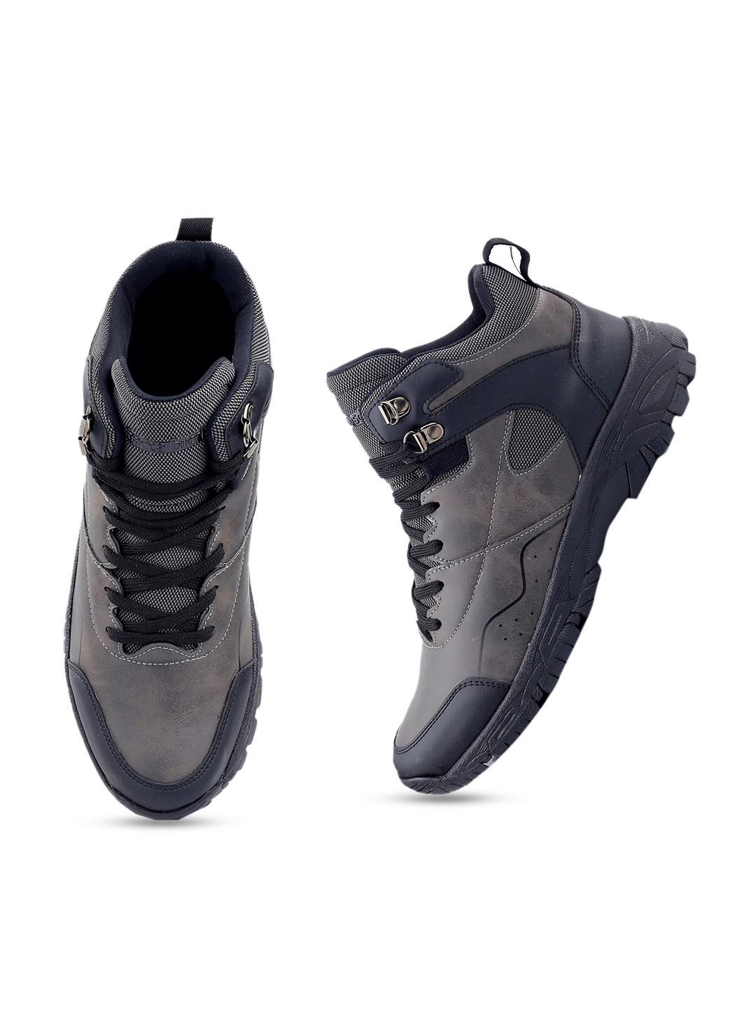 bacca bucci Men Alpine High-Top Hiking Boots