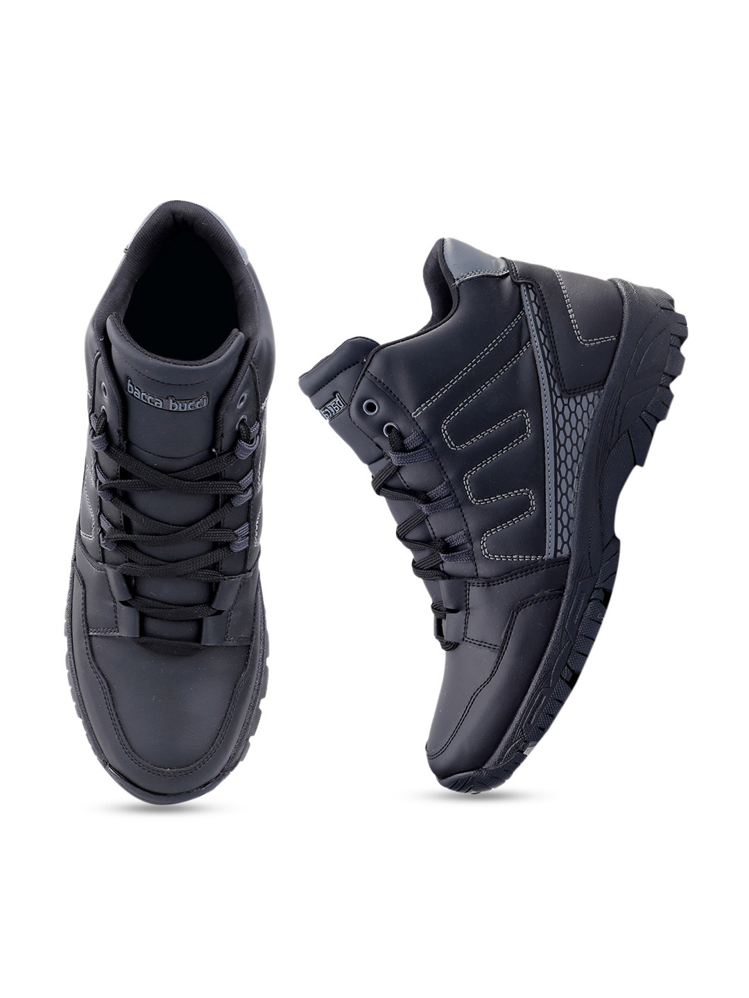 bacca bucci Men Yak Waterproof Anti-Collision High-Top Hiking Boots