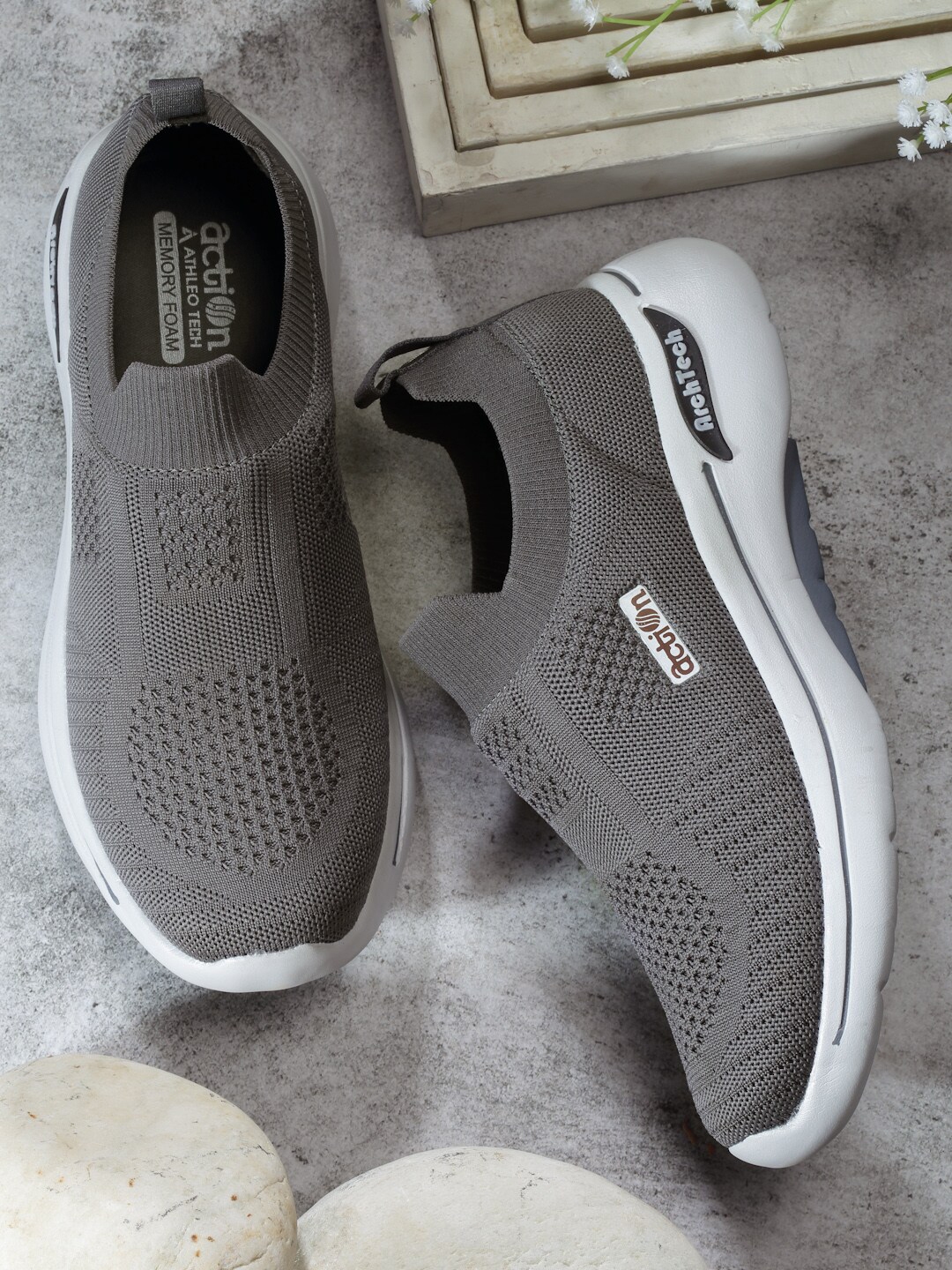 Buy Action Men Athleo ATG 721 Mesh Running Non Marking Sports Shoes Sports Shoes for Men 22134226 Myntra