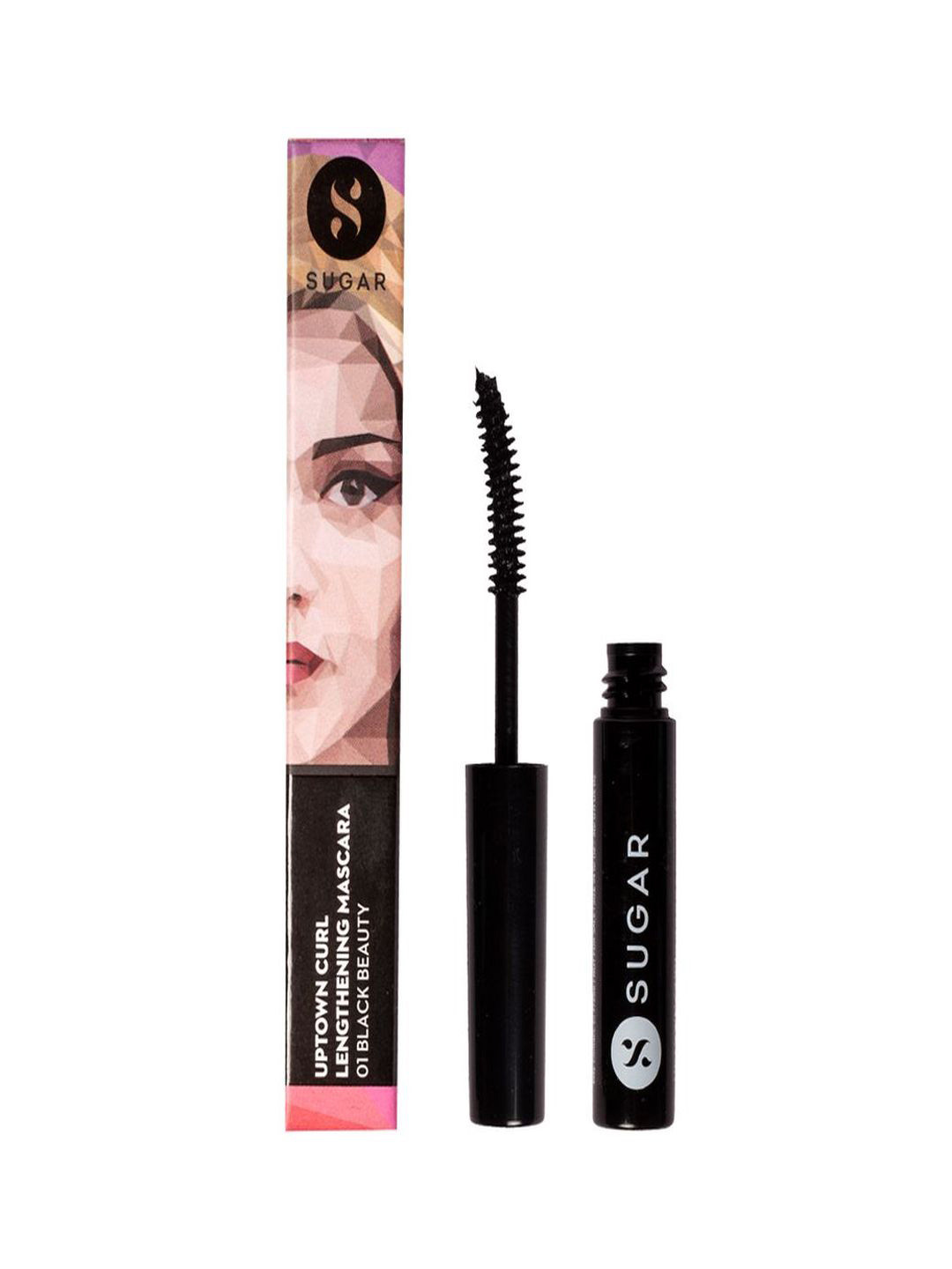 Buy SUGAR Uptown Curl Lengthening Mini Mascara 3g - Black Beauty 