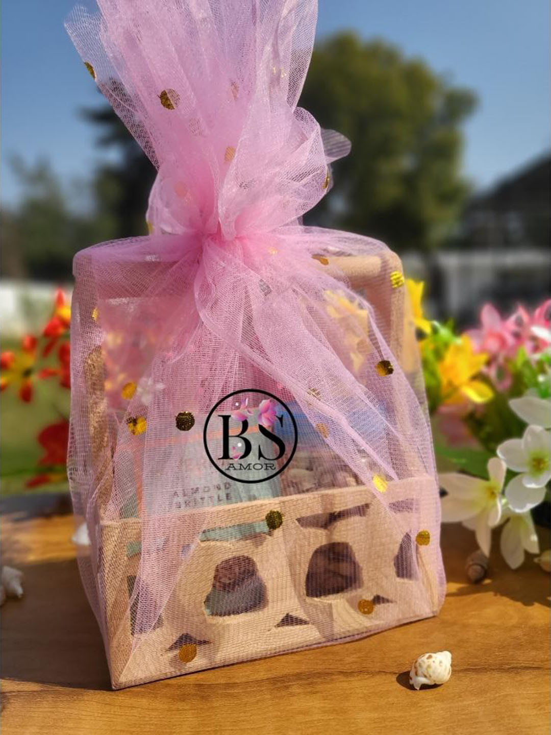 BS AMOR Net Fabric DIY Gift Wrapping