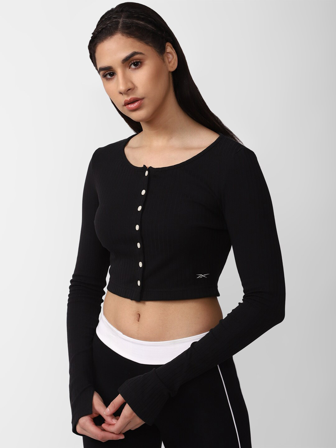 Reebok Women Cl Wde Trend Ls Top