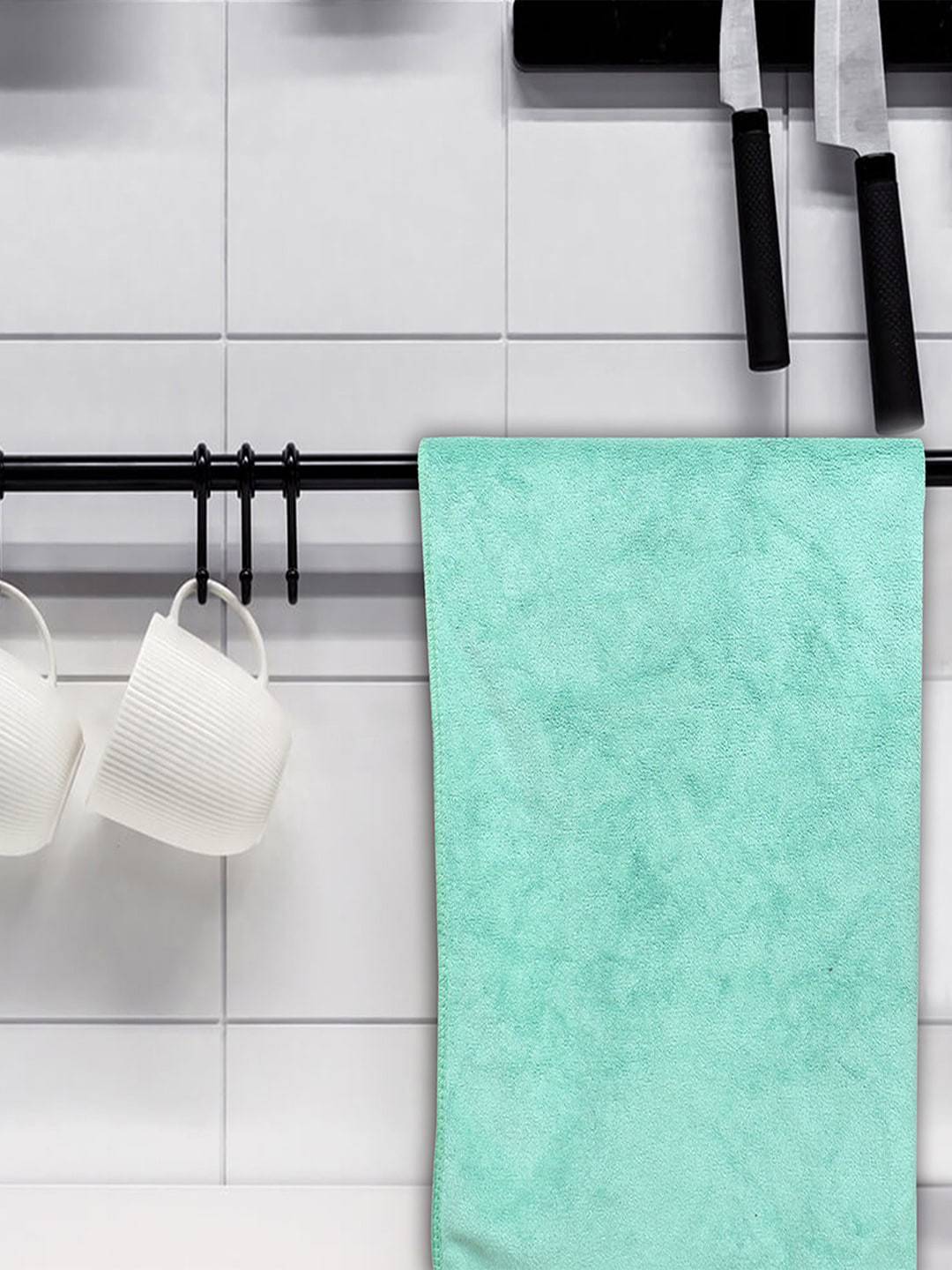 Kuber Industries Set Of 5 Microfiber Kitchen Towels