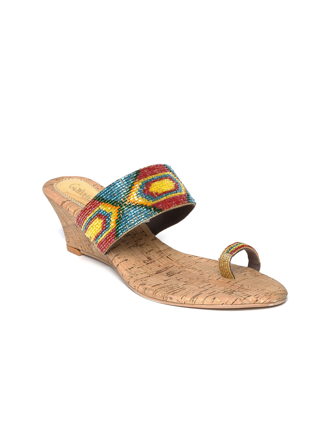 catwalk multi color sandals