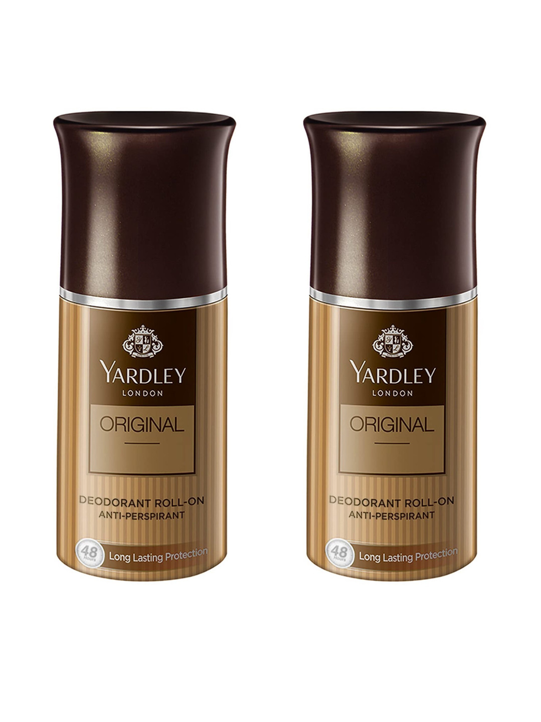 YARDLEY LONDON Set of 2 Original Anti Perspirant Deodorant Roll-Ons - 50 ml Each