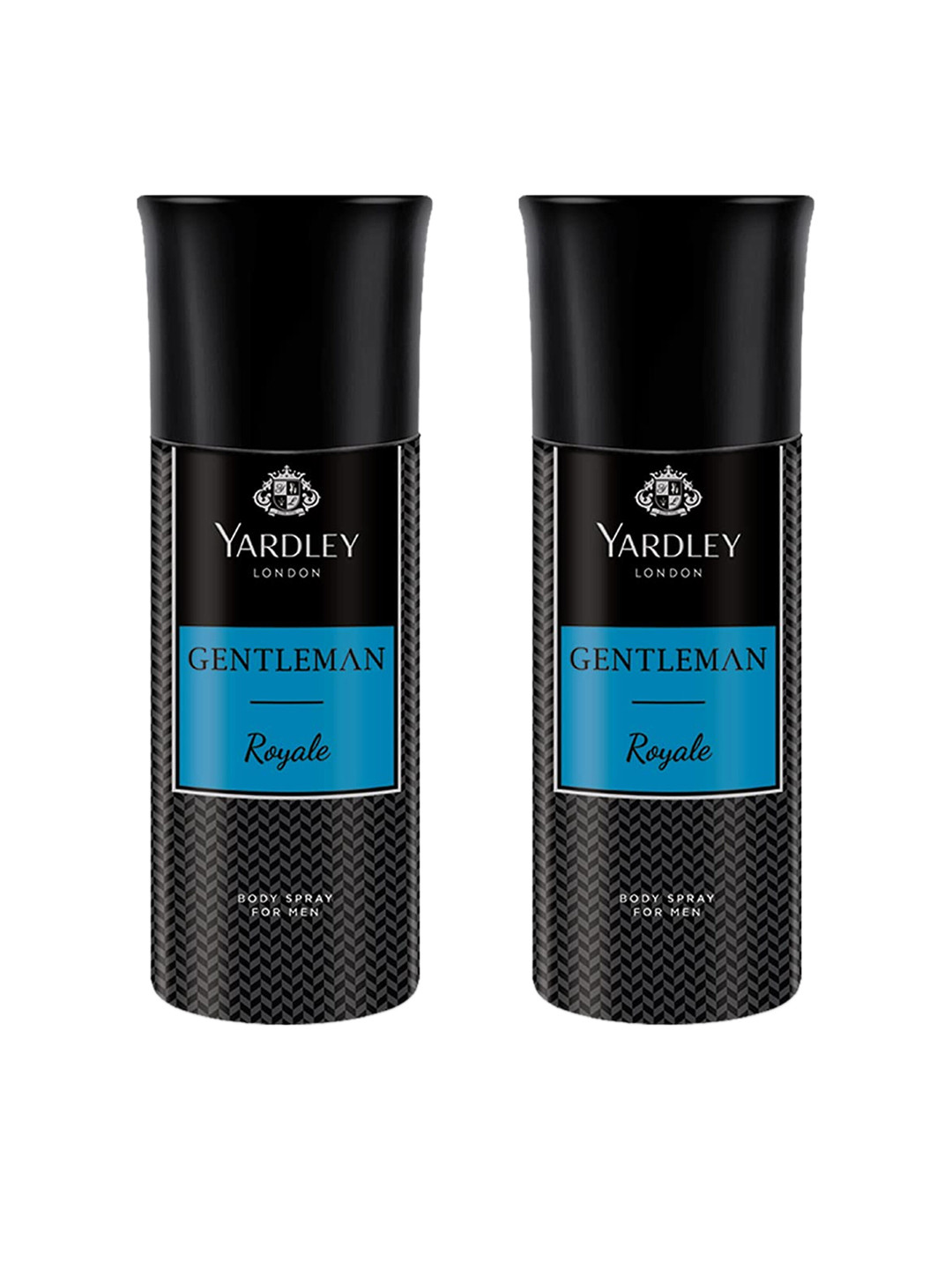 YARDLEY LONDON Gentleman Set Of 2 Royale Deodorant Body Spray - 150ml Each