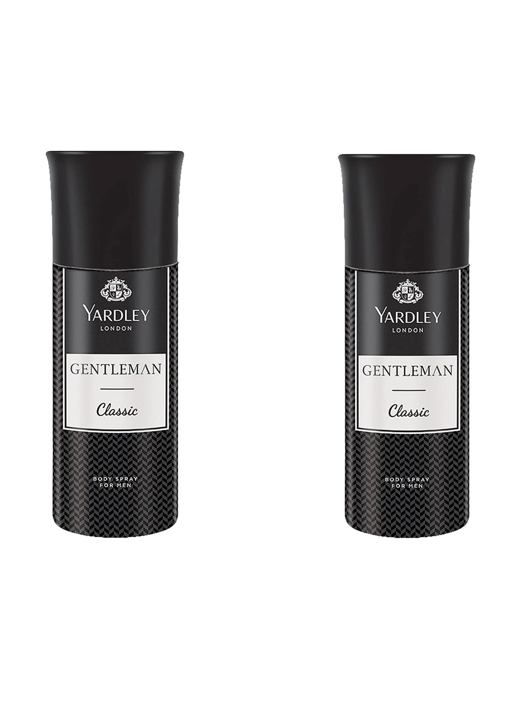 YARDLEY LONDON Men Set Of 2 Gentleman Classic Deodorant Body Spray - 150ml Each