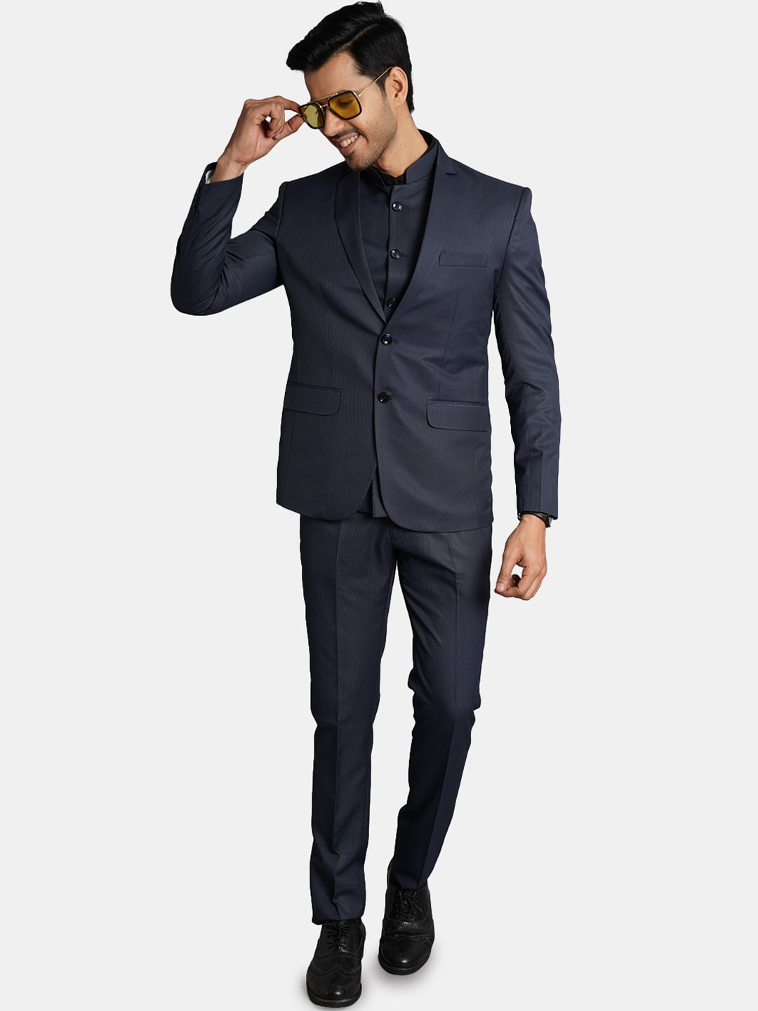 Wintage Men Single-Breasted 2-Piece Suit