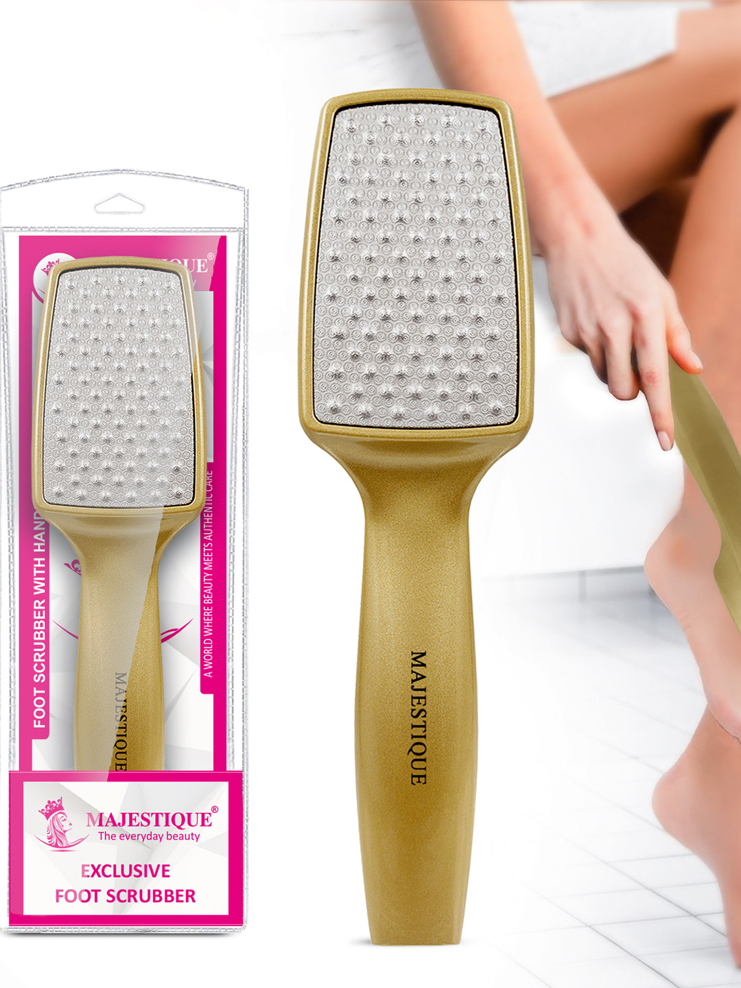 MAJESTIQUE Professional Callus Remover FN326 Skin Scrubber For Dead Skin