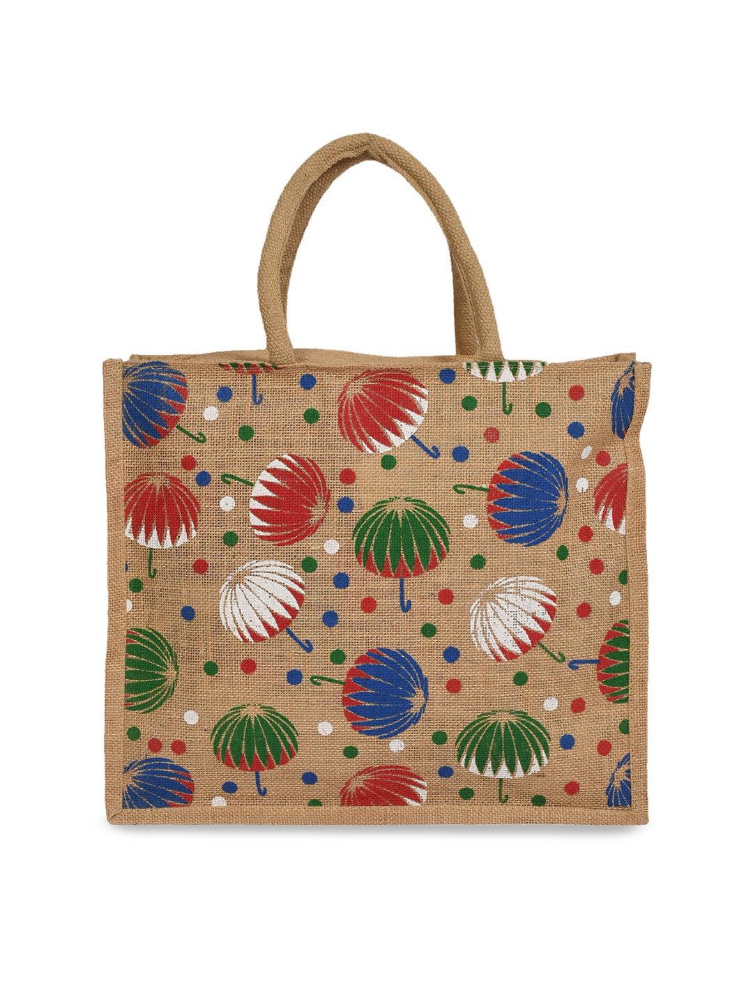 Kuber Industries Graphic Printed Structured Handheld Bag