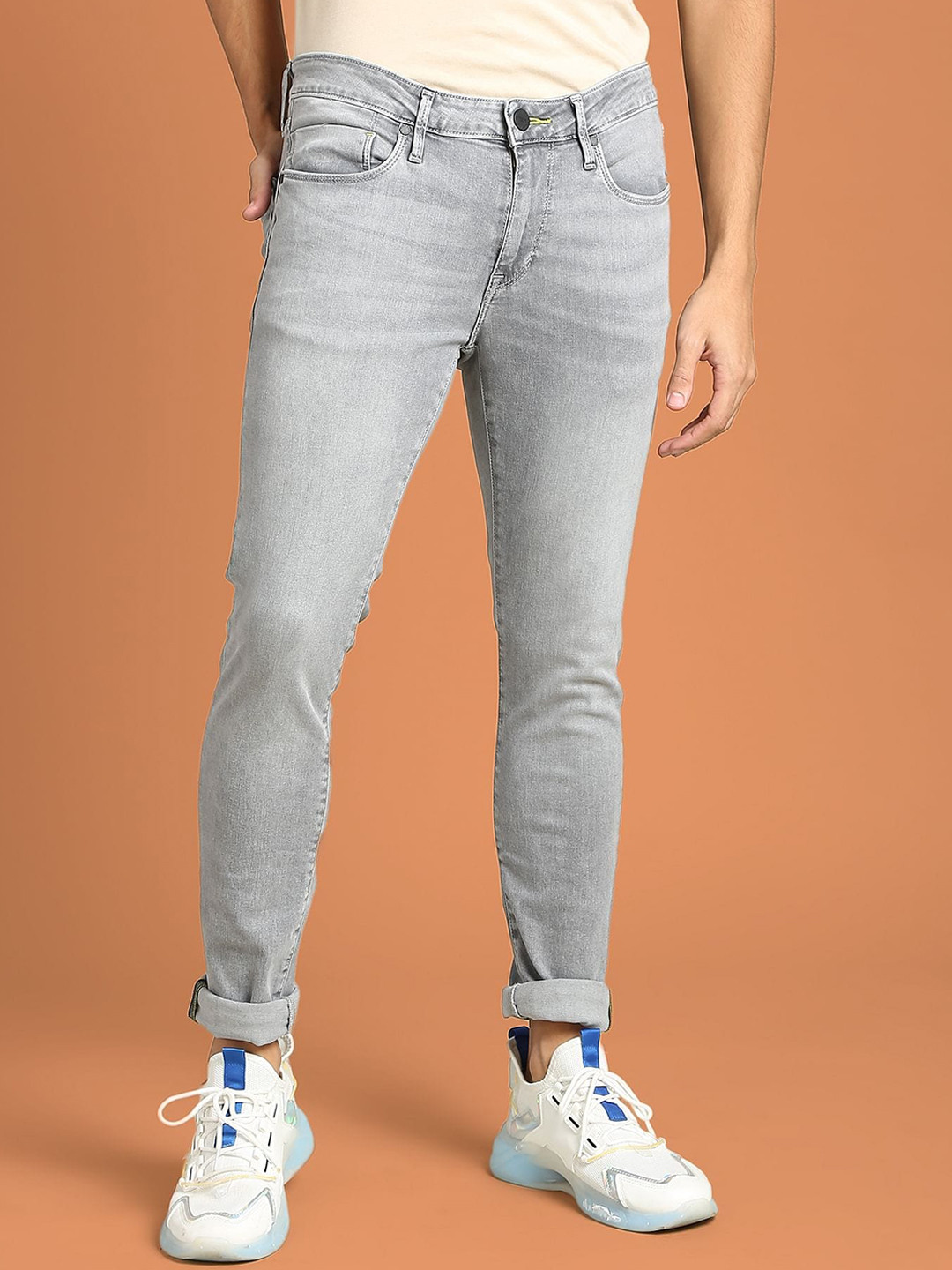 Flying Machine Jackson Skinny Fit Low Rise F-Lite Jeans