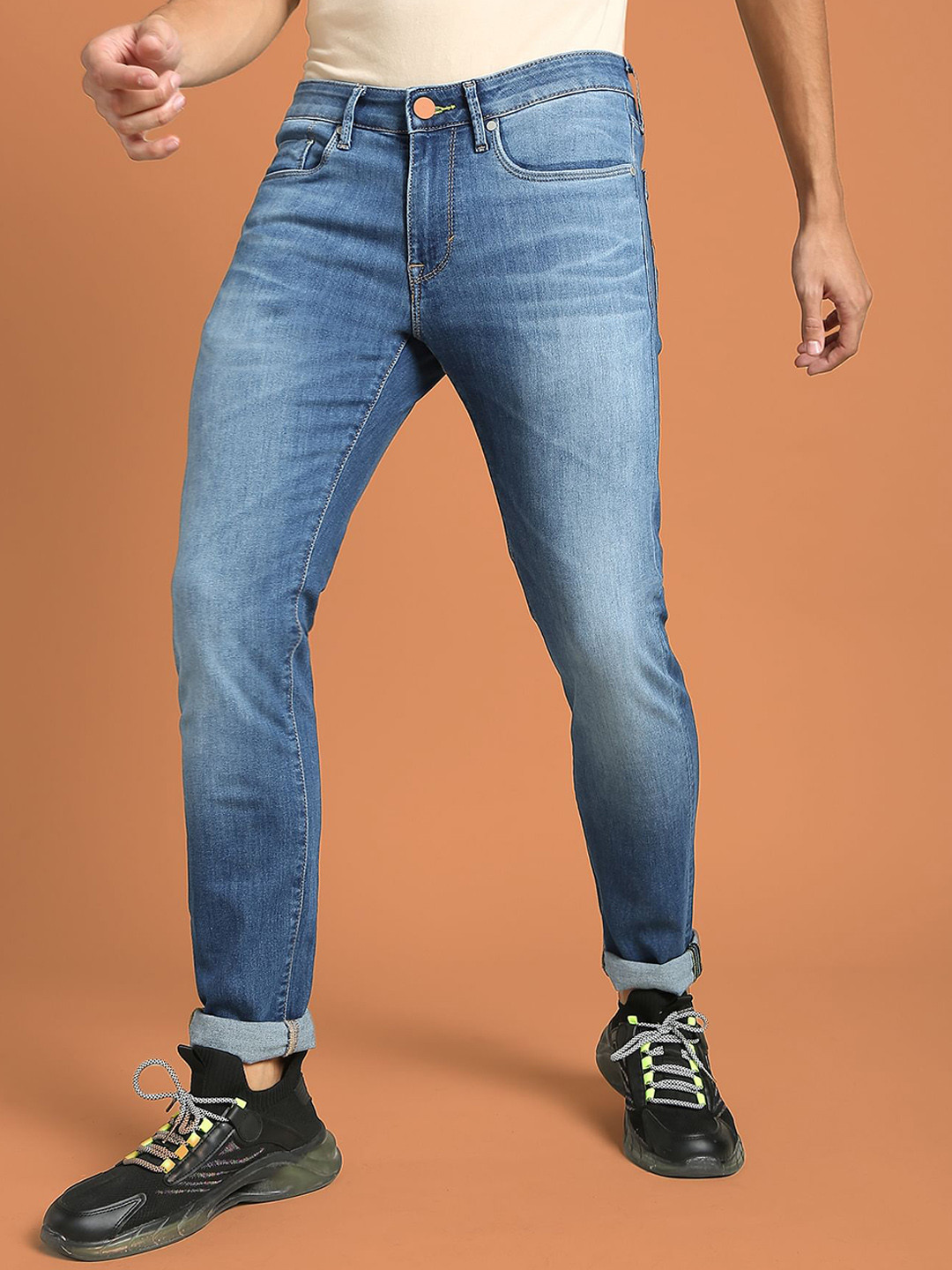 Flying Machine Low Rise Jackson Super Skinny Fit F-Lite Jeans