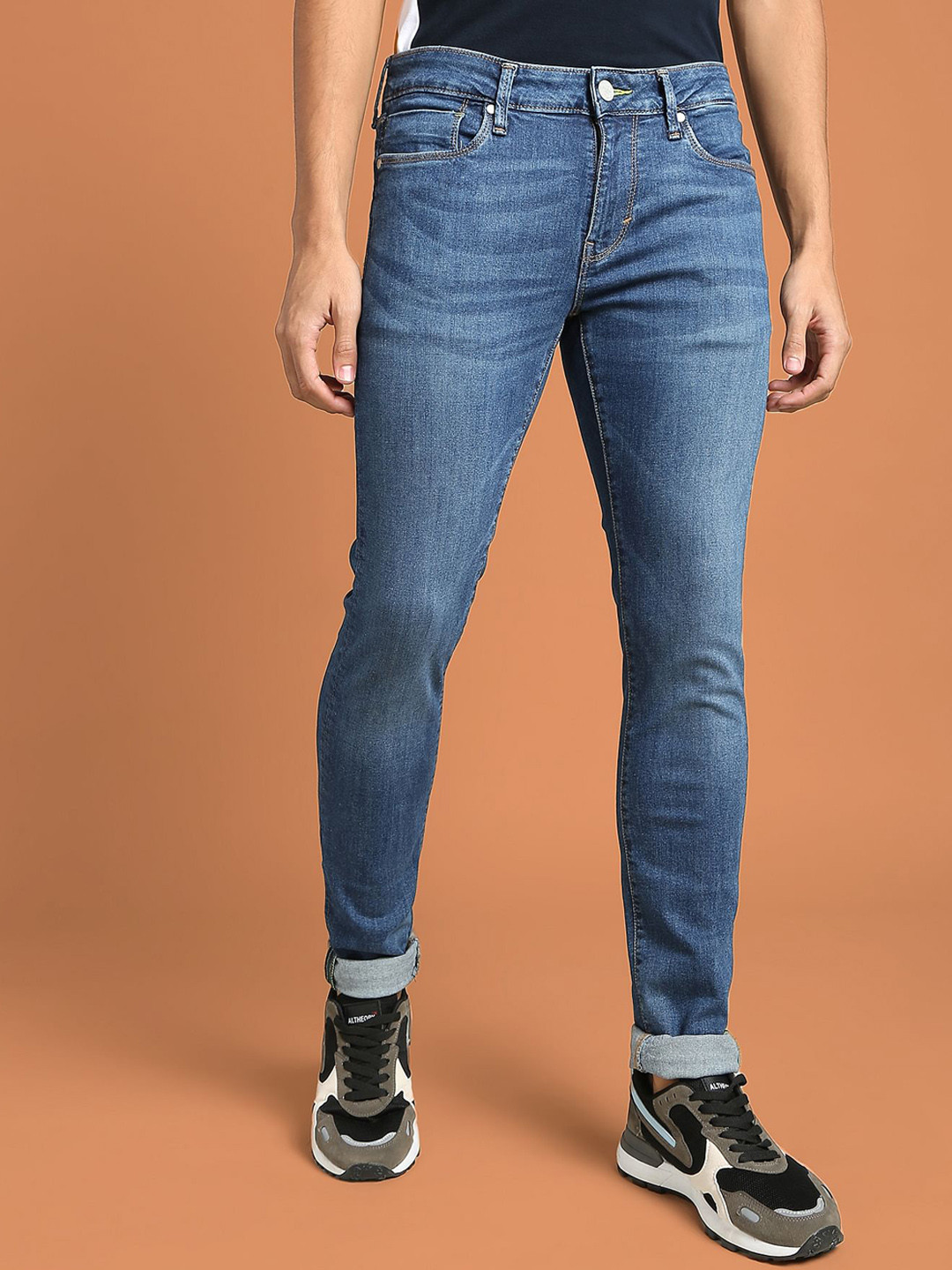 Flying Machine Jackson Skinny Fit Stone Wash F-Lite Jeans