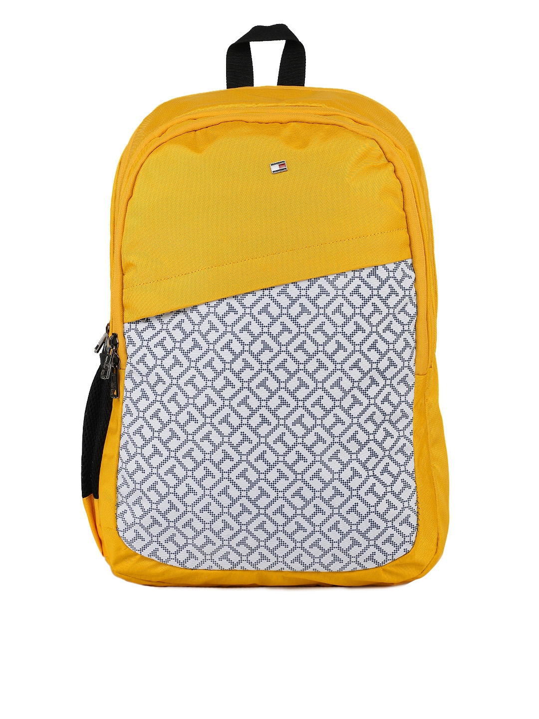 yellow tommy hilfiger backpack