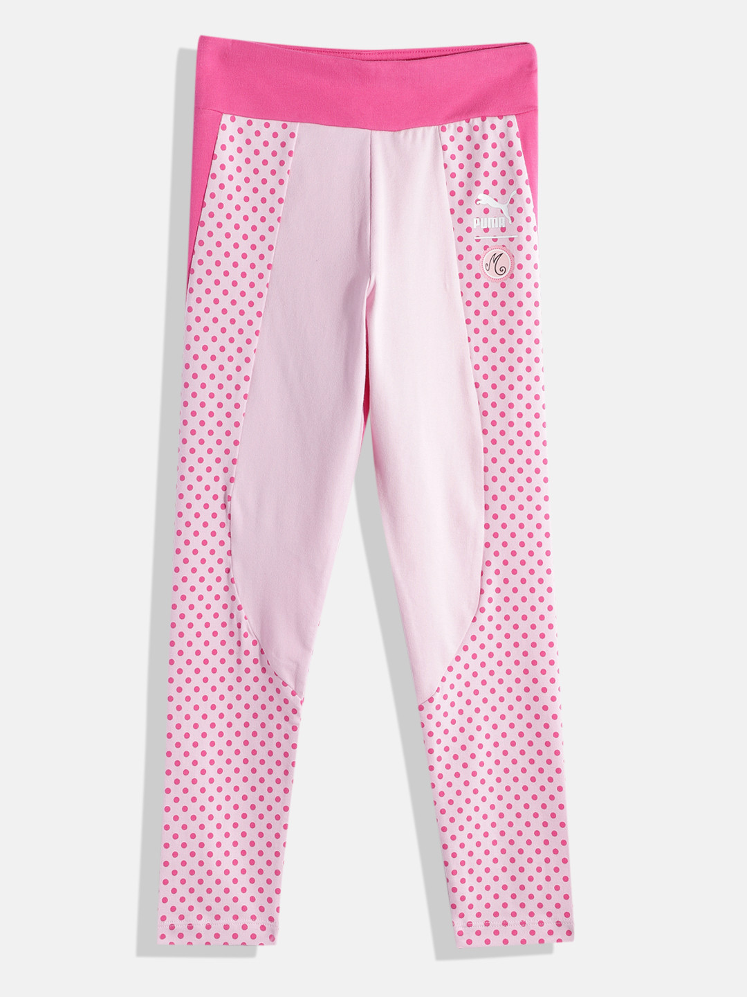 Puma Girls X MIRACULOUS Youth Polka Dot Print Tights