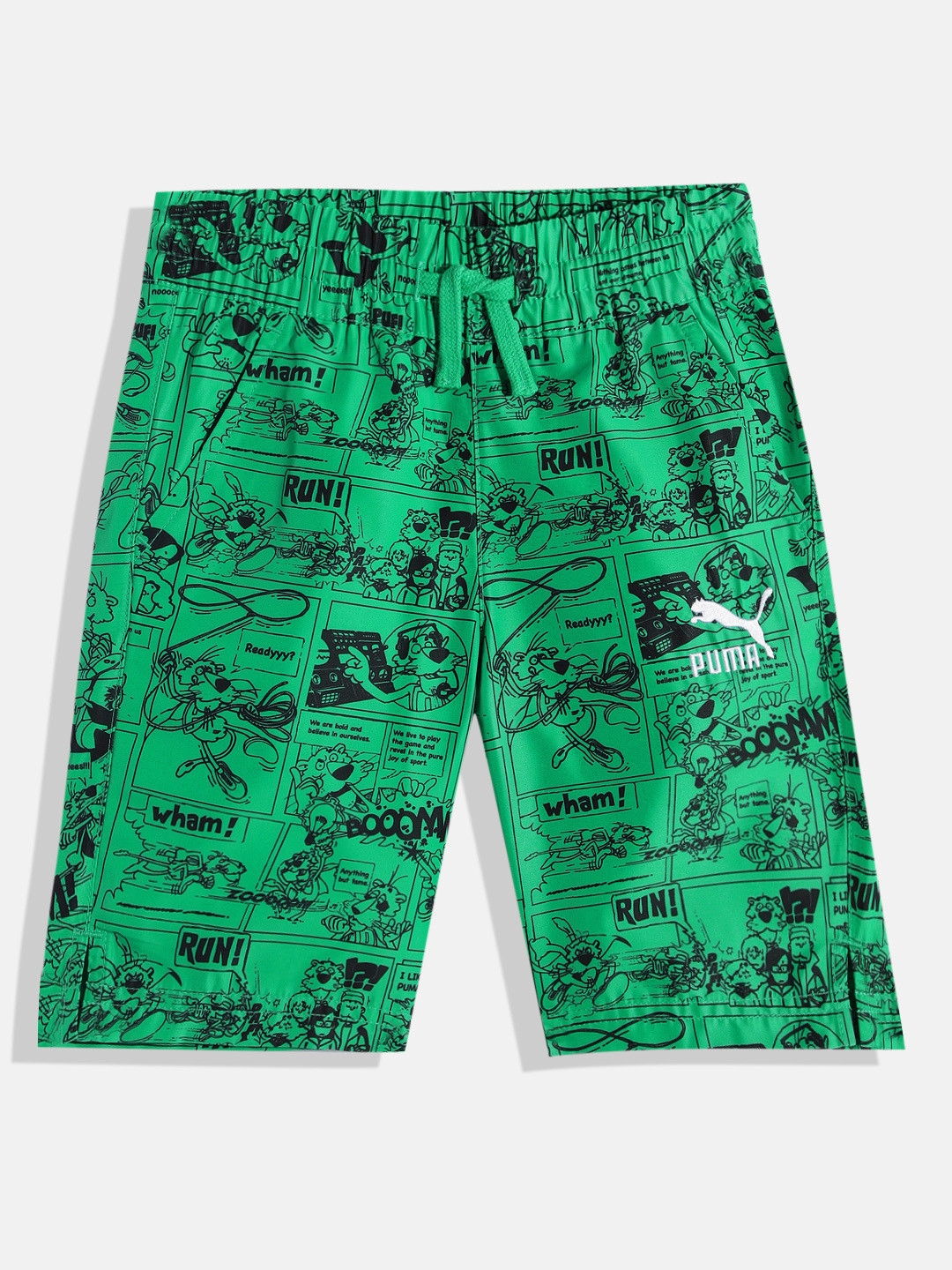 Puma Boys Super Puma Printed Youth Shorts