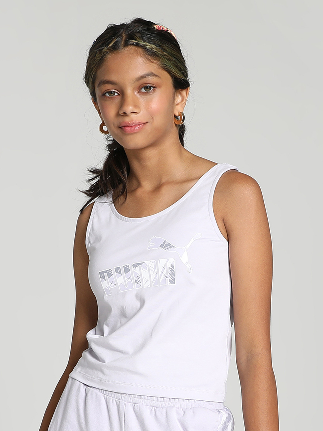 Puma Youth Crop Tank Top