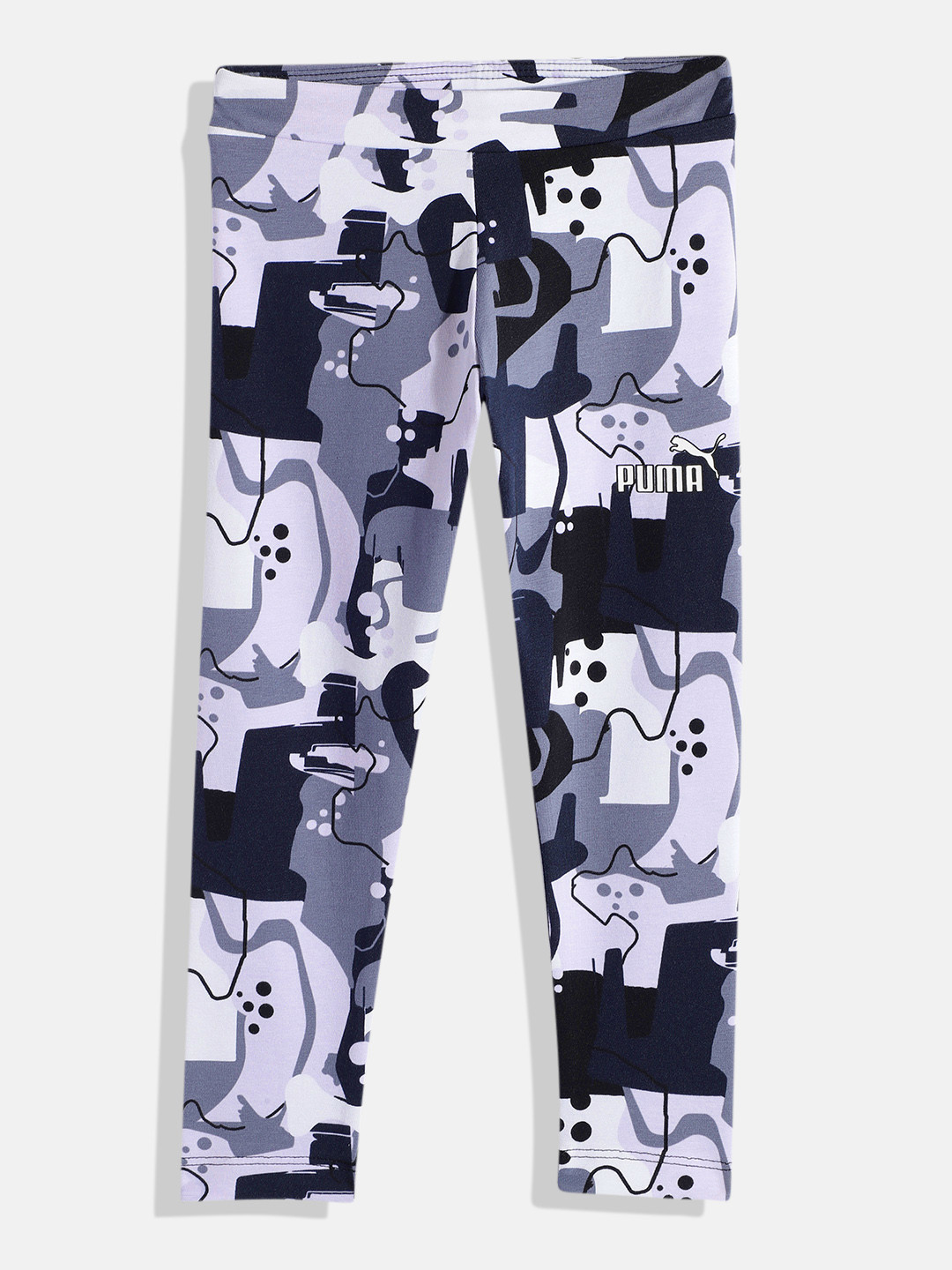 Puma Girls Essential+ Street Art Printed Tights