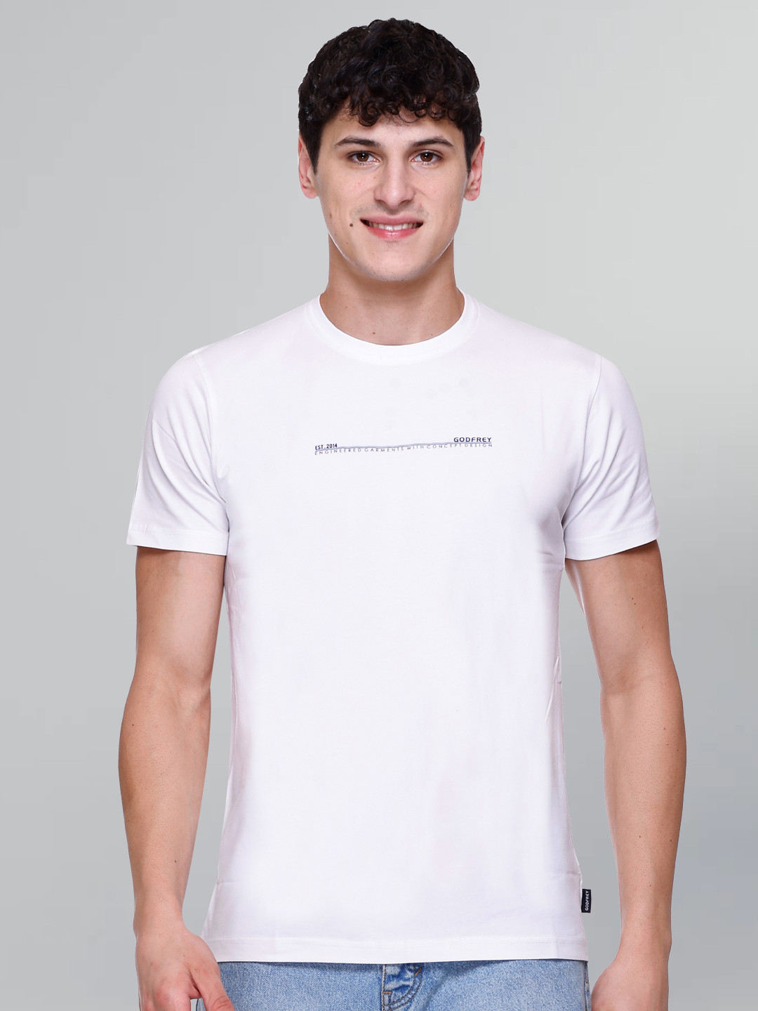GODFREY Round Neck Dri-Fit T-shirt