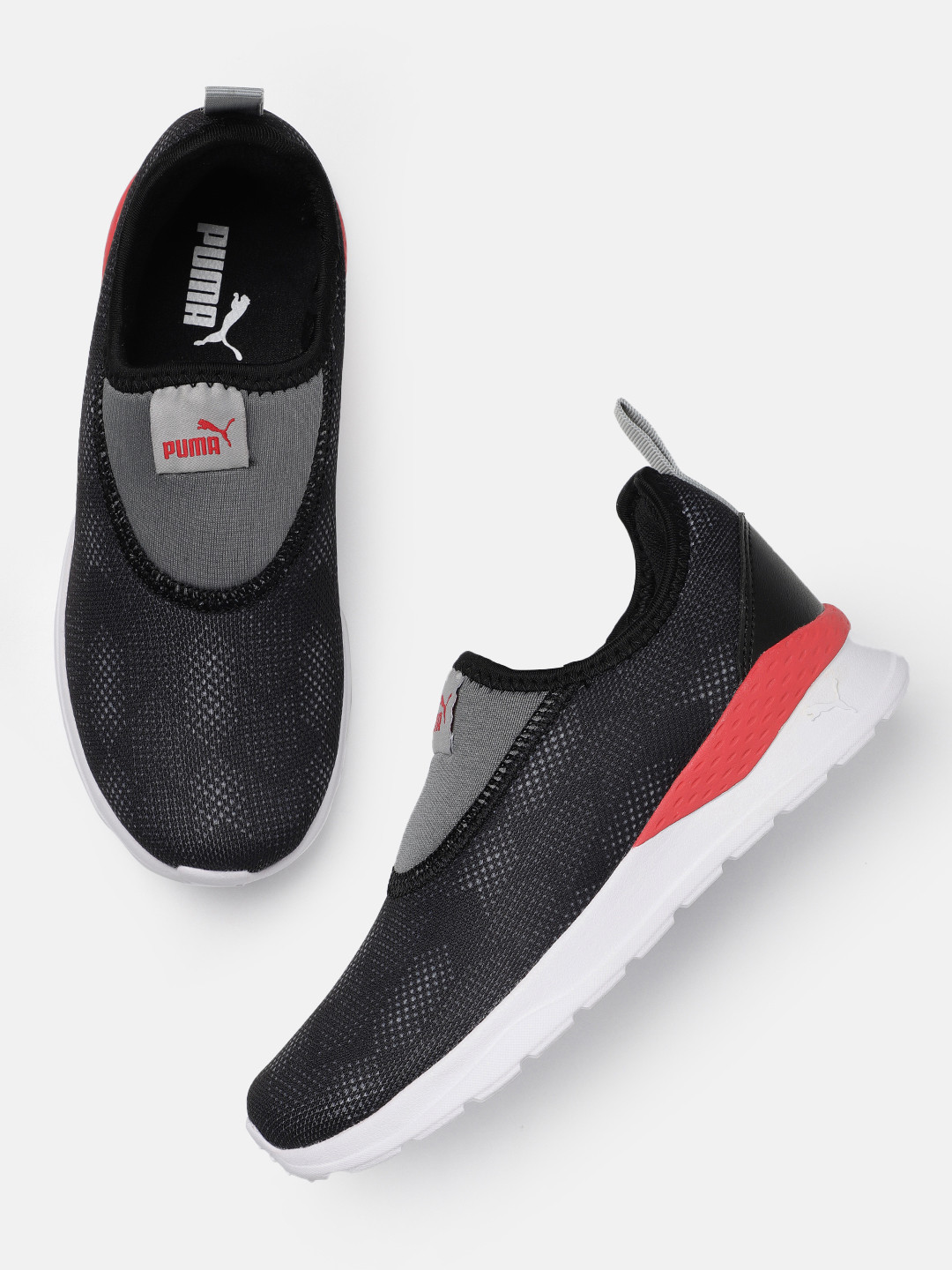 Puma Kids Printed Slip-On Sneakers