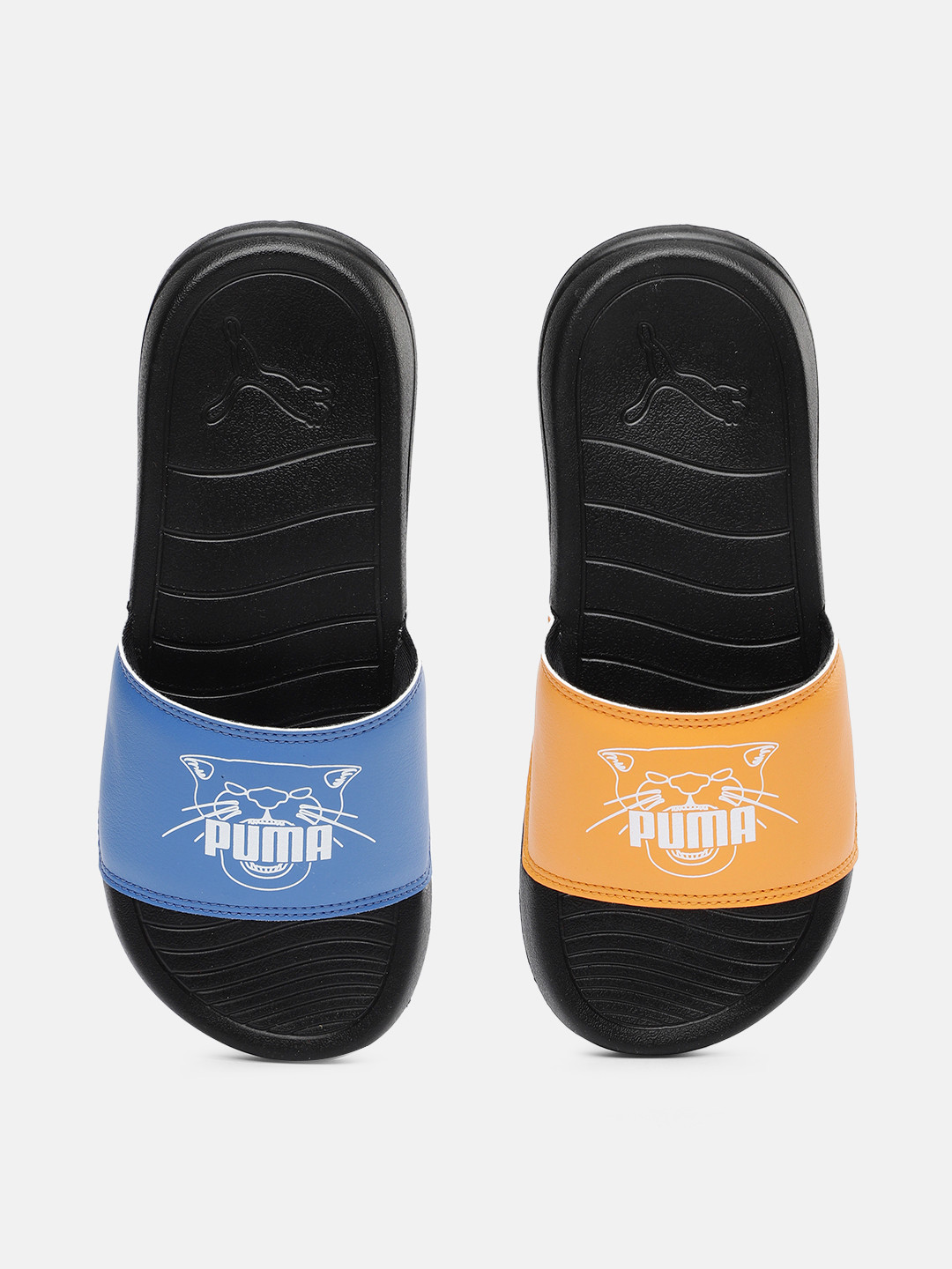 Puma Kids Printed Sliders