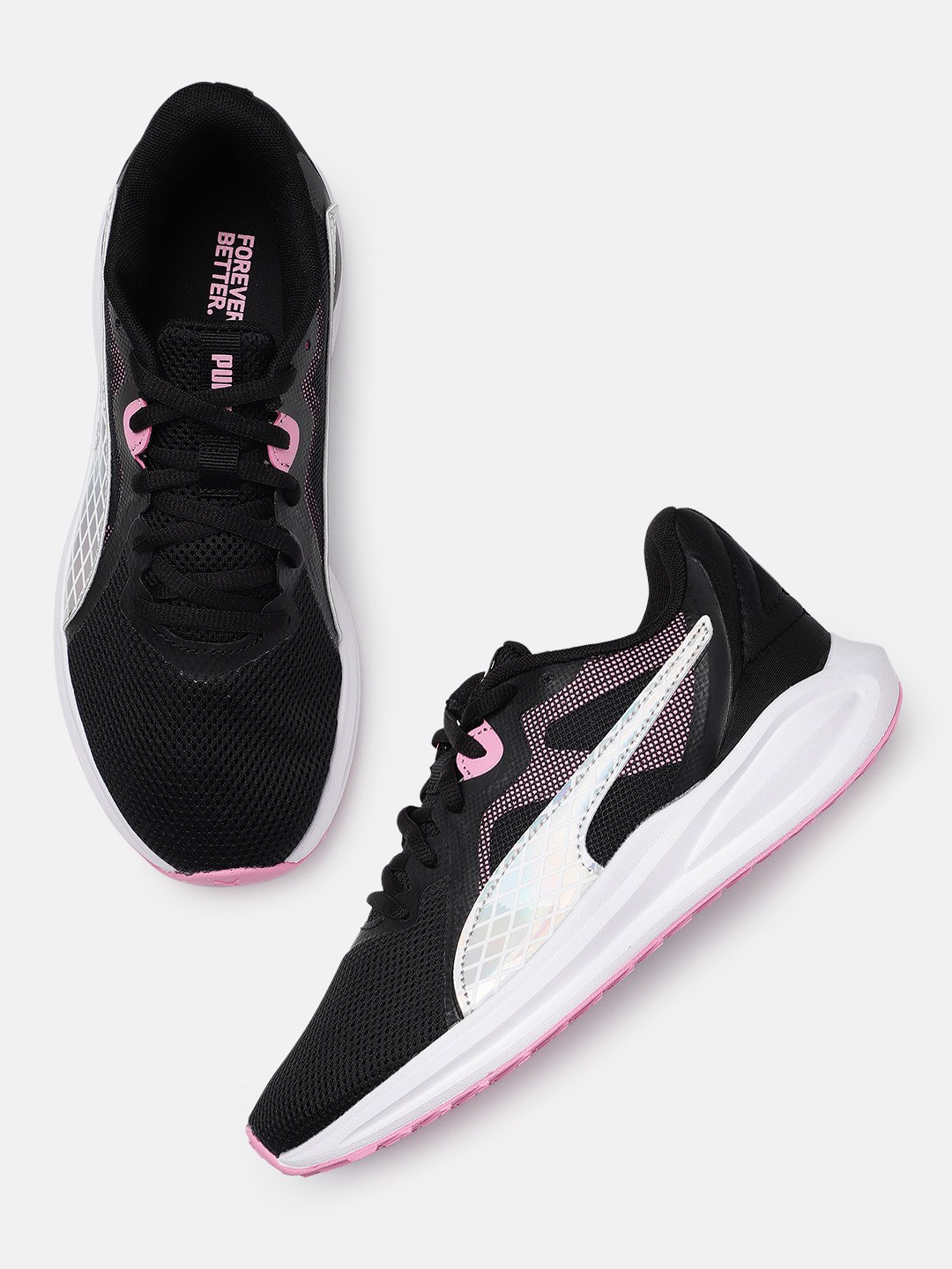 Puma Unisex Kids Solid Twitch Mermaid Youth Running Shoes