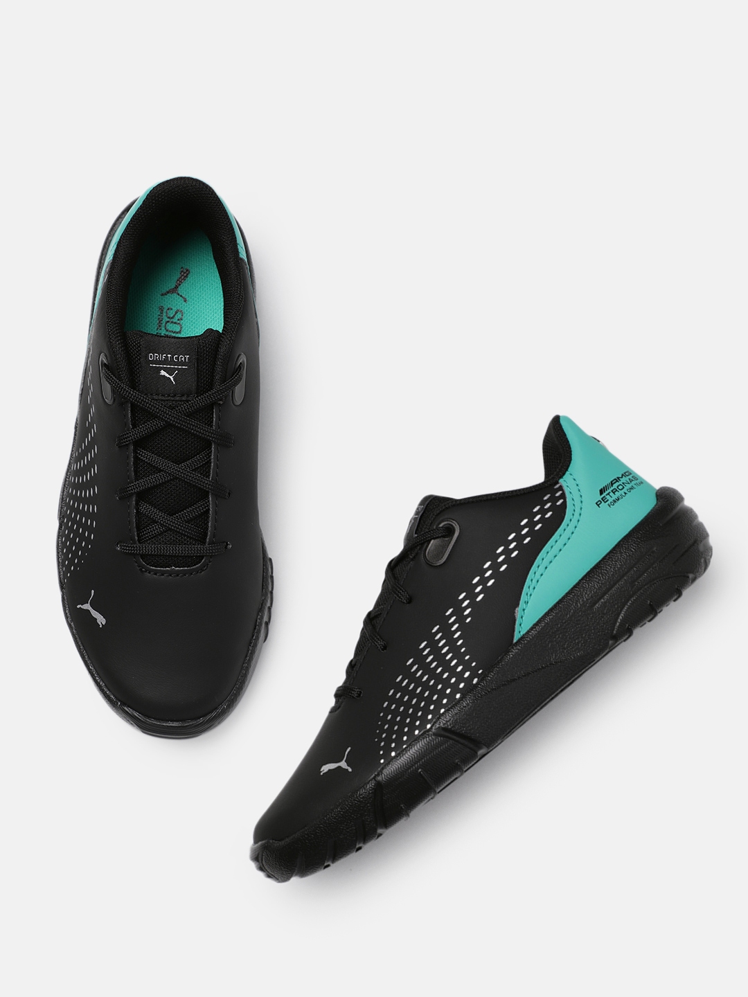 Buy PUMA Motorsport Kids Mercedes AMG Petronas Formula 1 Drift Cat Sneakers Casual Shoes for Unisex Kids 22164312 Myntra