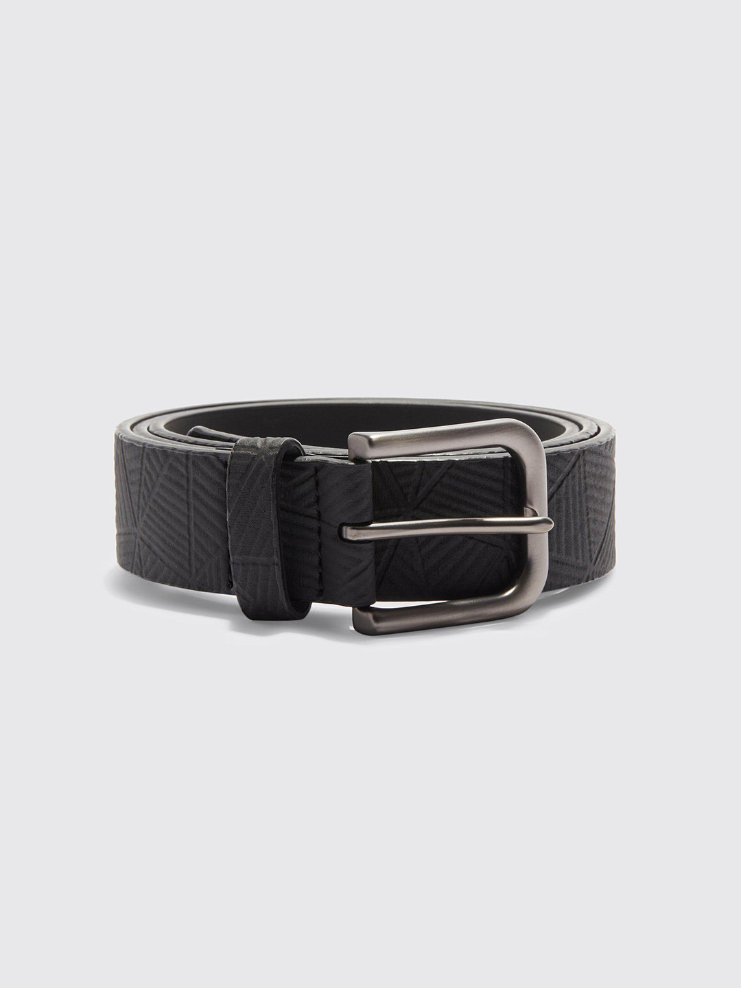 boohooMAN Textured Belt