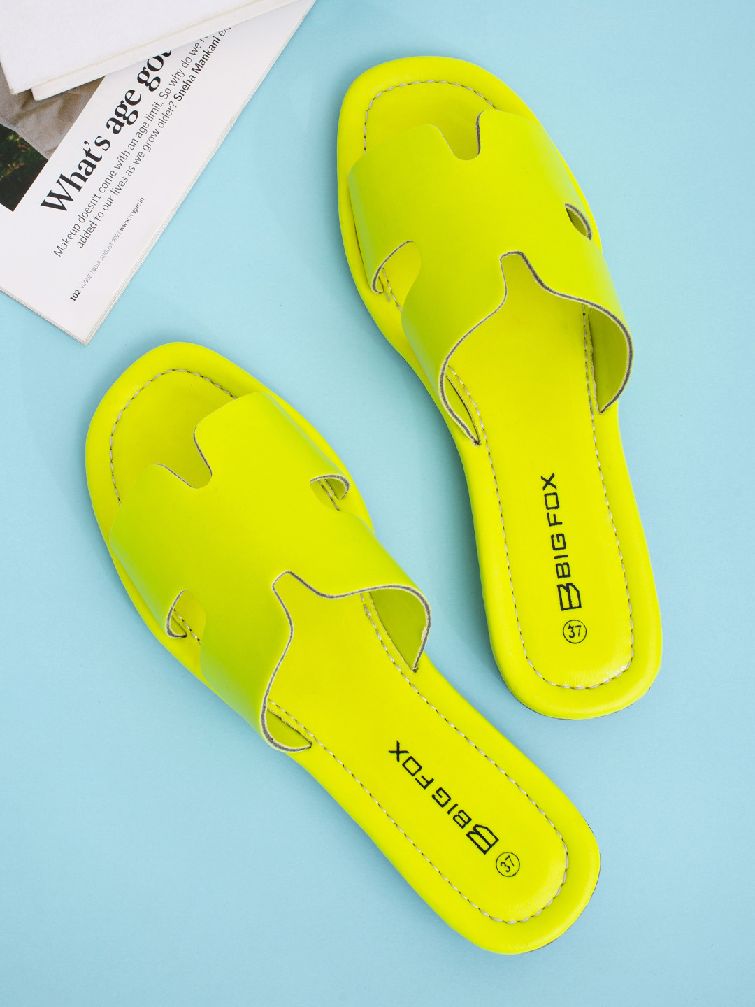 Big Fox Women Open Toe Flats