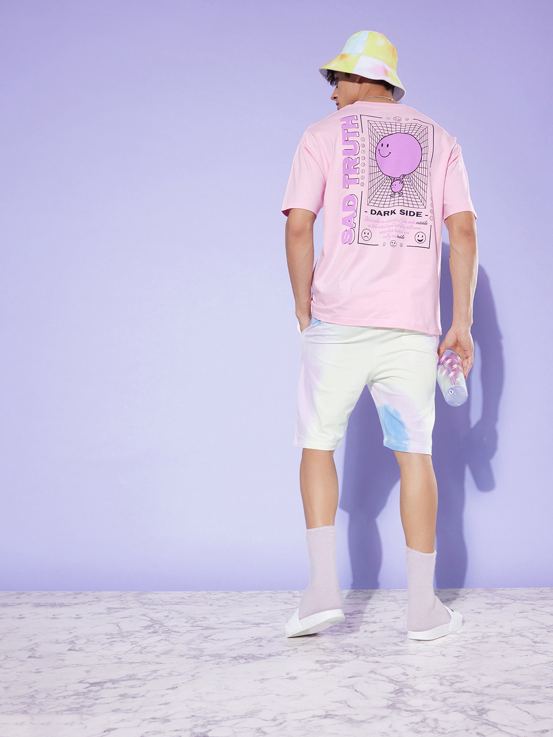 Difference of Opinion Graphic Printed Oversized T-shirt