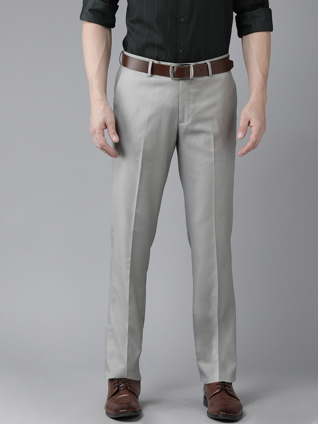 Arrow Men Tailored Fit Formal Trousers