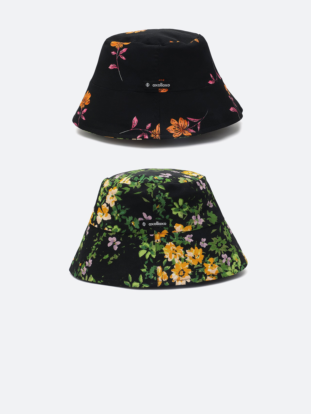 Oxolloxo Women Floral Printed Reversible Light Weight Bucket Hat