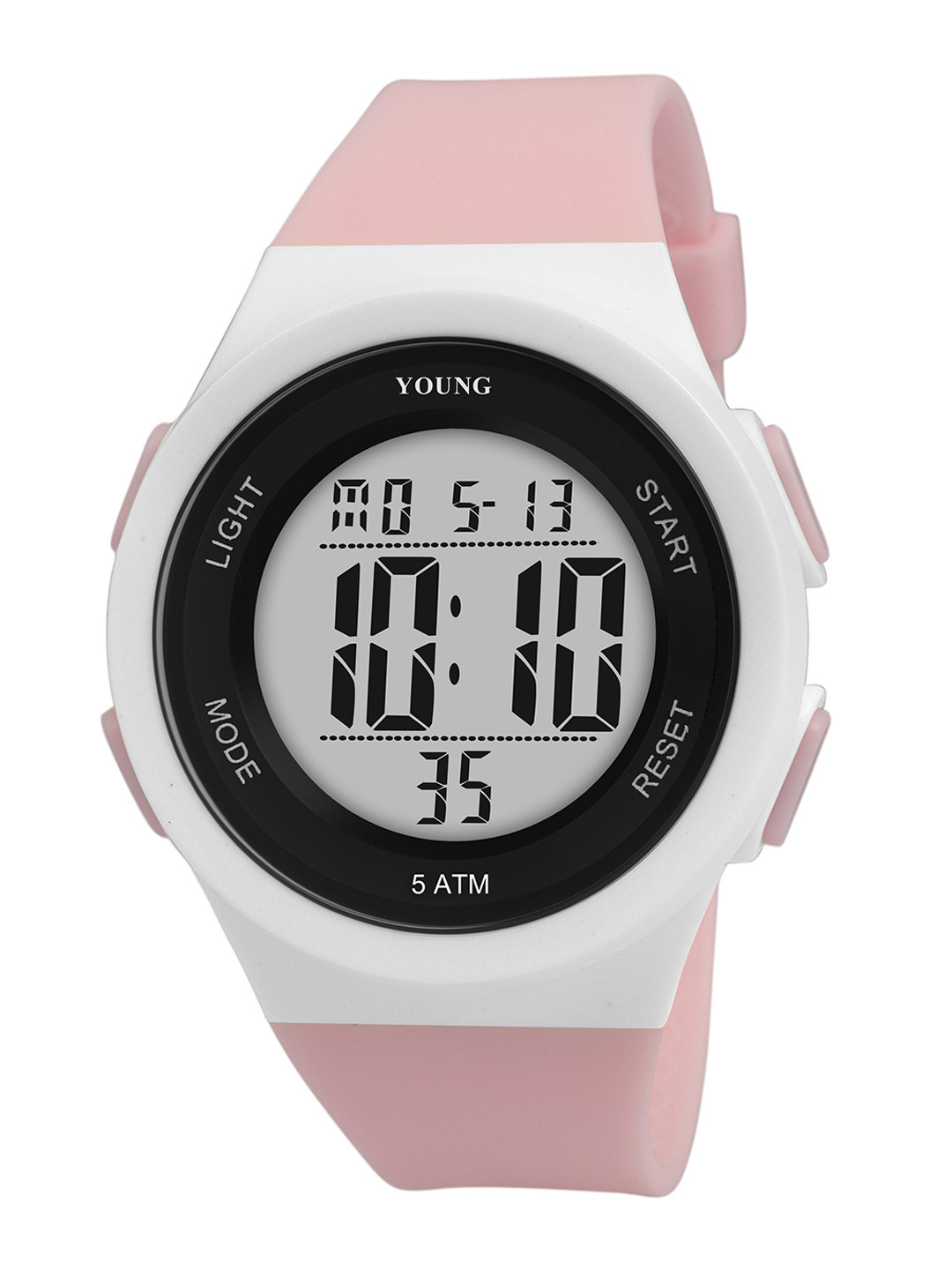 YOUNG MISSION Kids Digital LED Backlight Watch YOUNG MISSION DIGITAL WATCH YM 702 PK