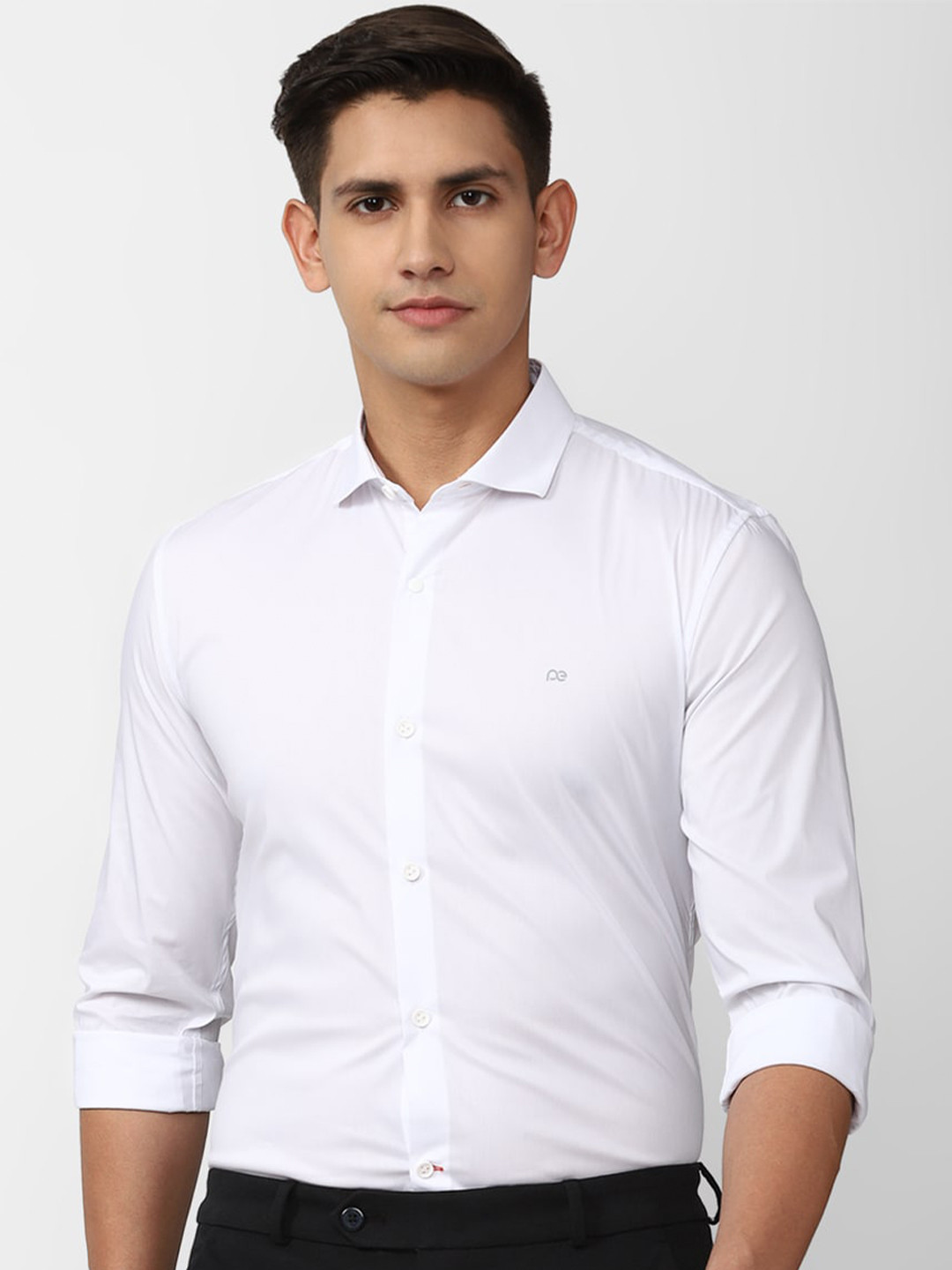Peter England Spread Collar Slim Fit Formal Shirt