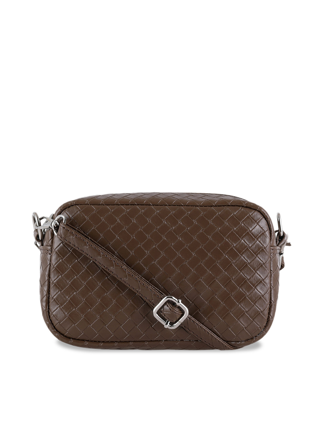 Toteteca PU Textured Structured Sling Bag