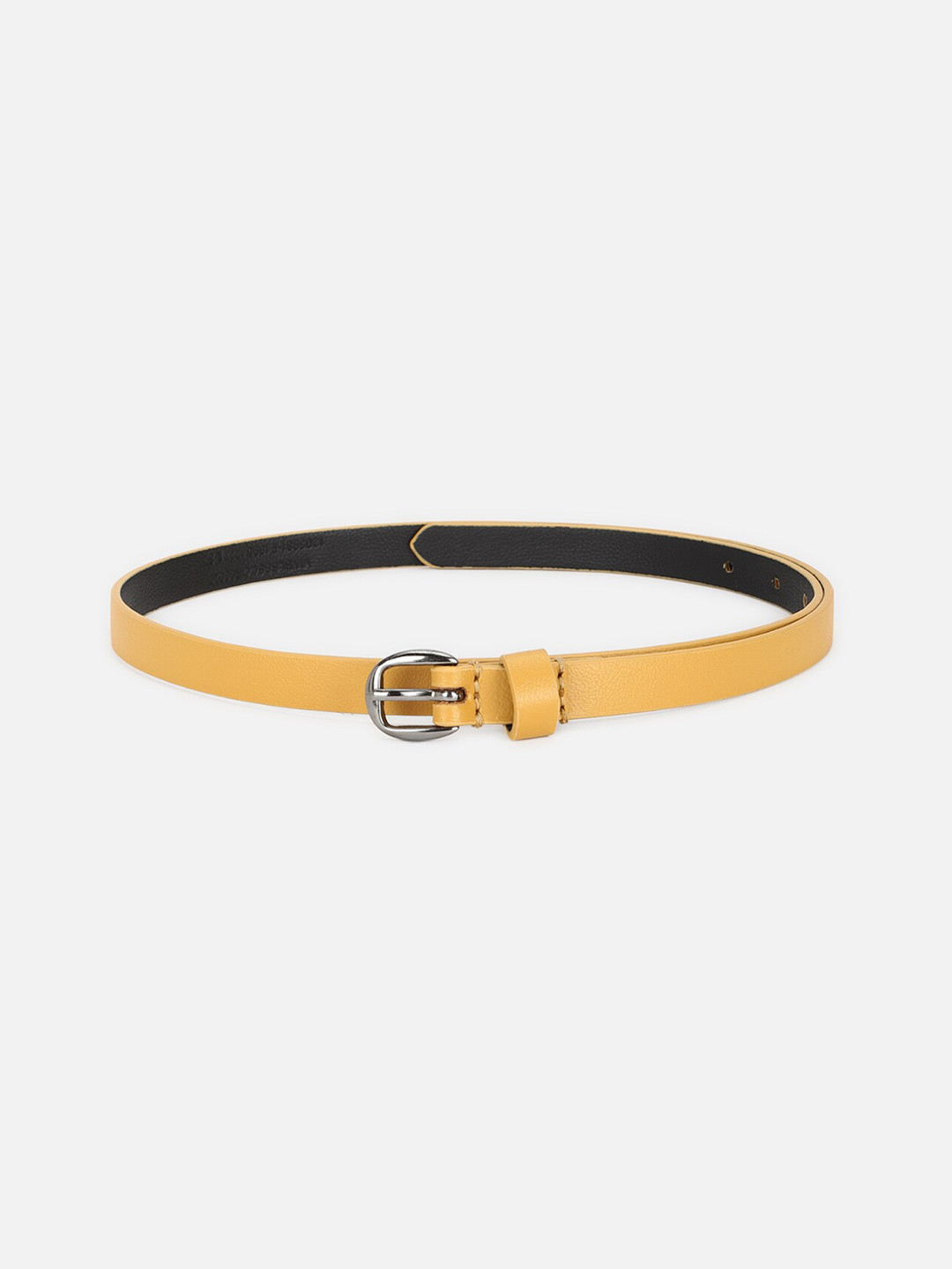 Van Heusen Woman Leather Tang Closure Belt