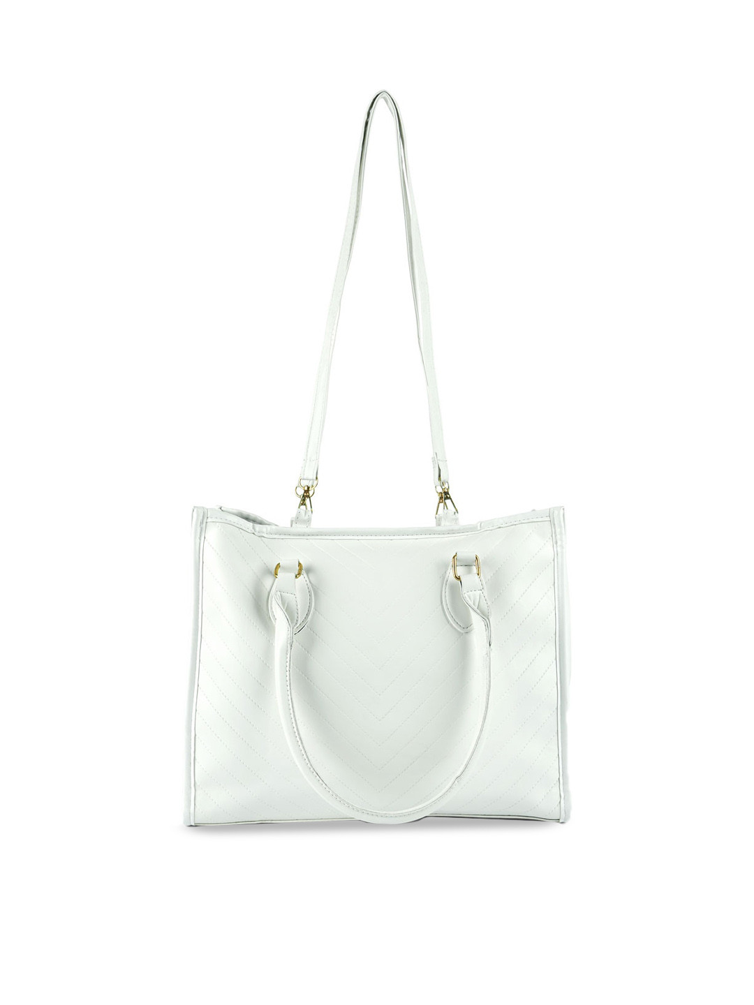 London Rag PU Tote Bag With Quilted