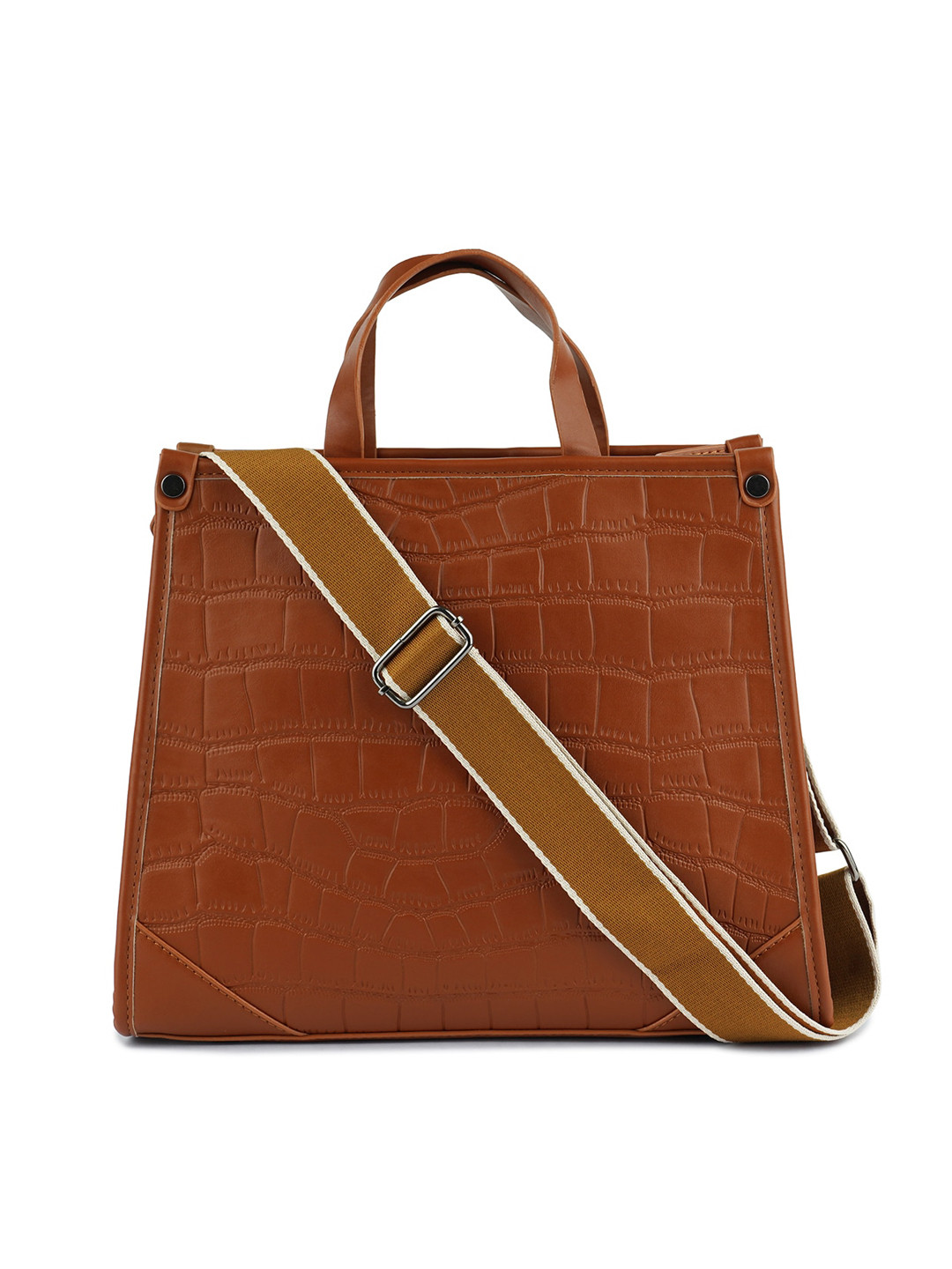 London Rag Textured PU Shoulder Bag