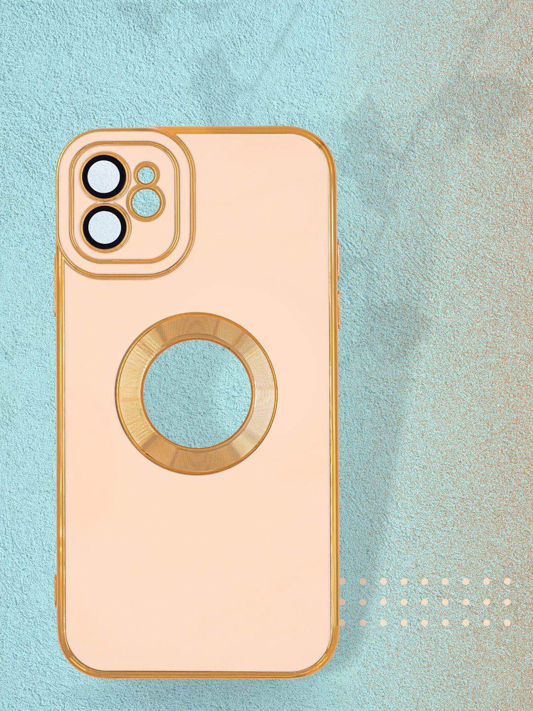 DOOBNOOB iPhone 13 Pro Max Soft Electroplated Phone Back Case With Camera Protection