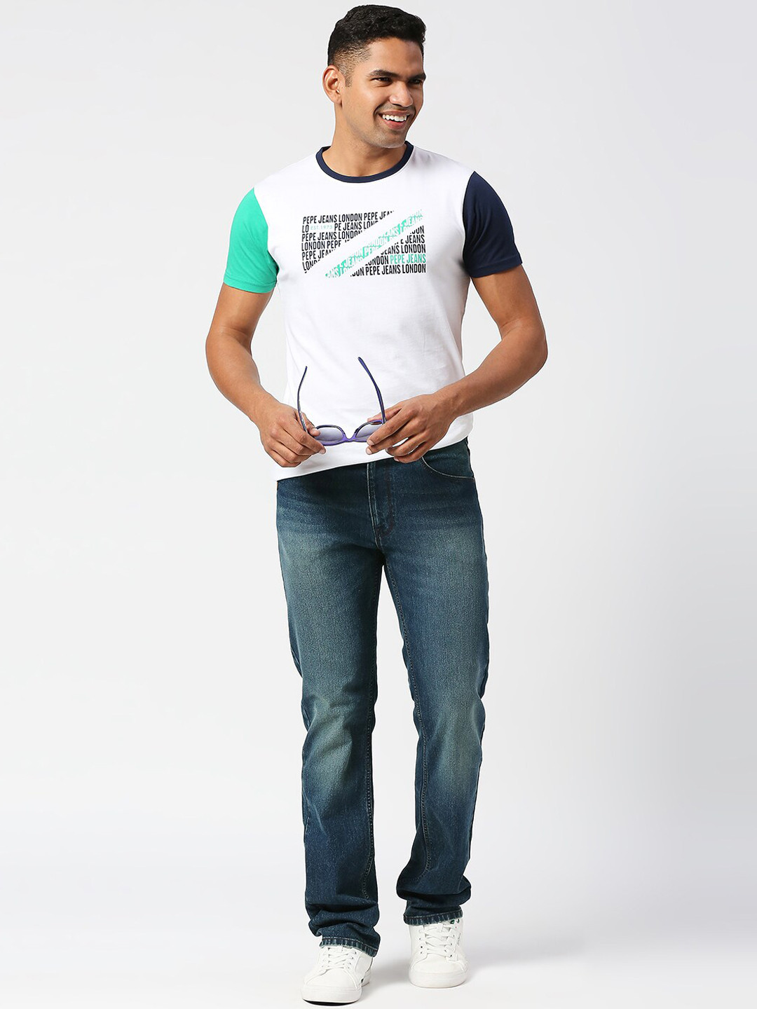 Pepe Jeans Men Light Fade Straight Fit Jeans