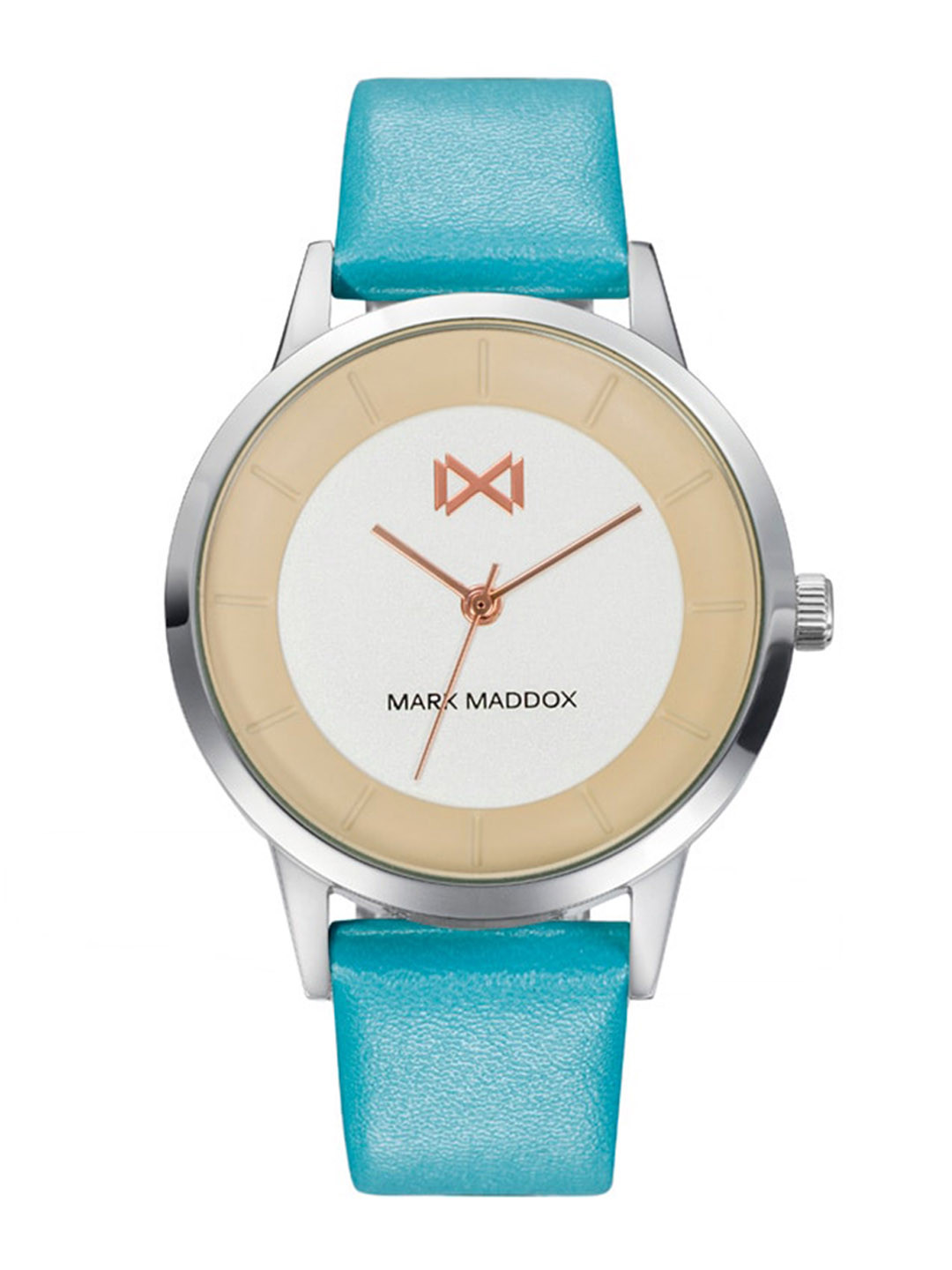 MARK MADDOX Women MC7116-97 Leather Straps Analogue Watch