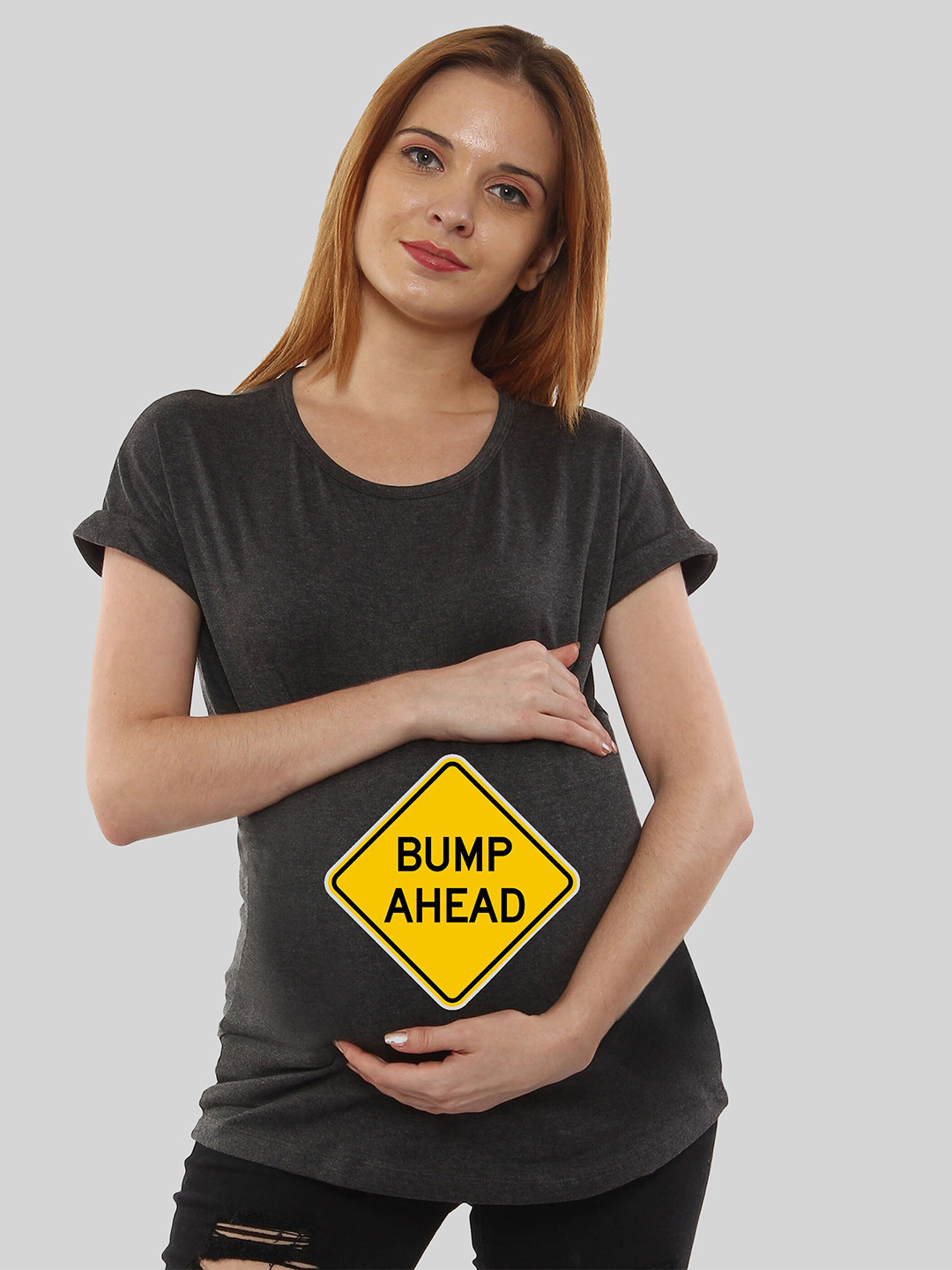 SillyBoom Dolman Sleeve Cotton Maternity T-shirt