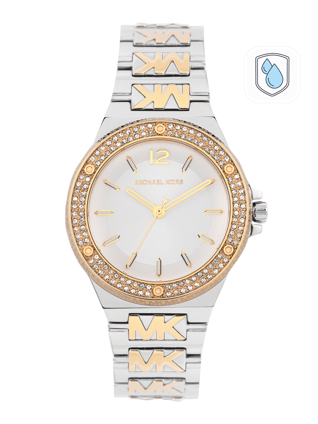 Buy Michael Kors Women Embellished Lennox Analogue Watch MK7338
