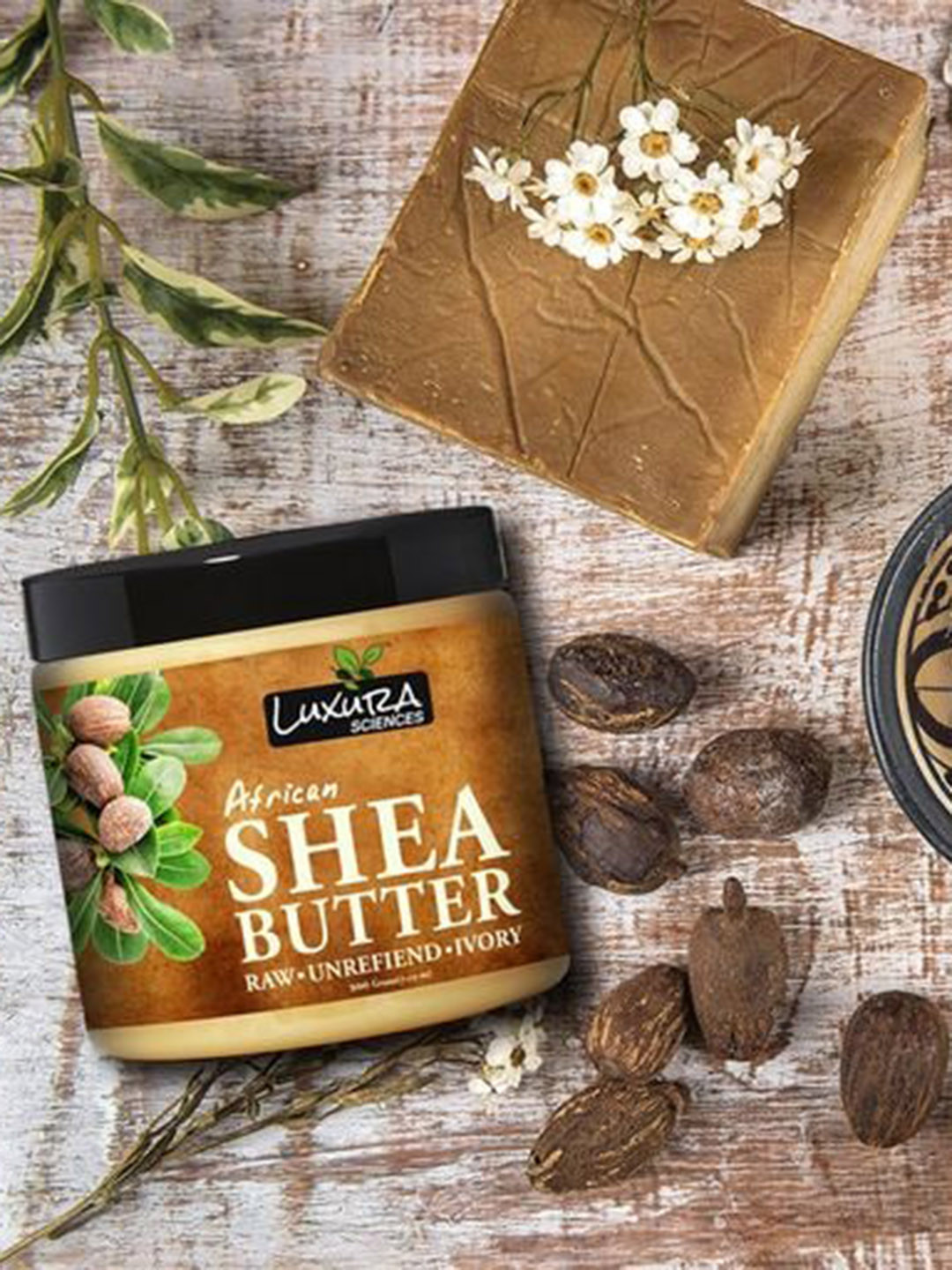 Luxura Sciences African Raw Shea Butter Moisturiser