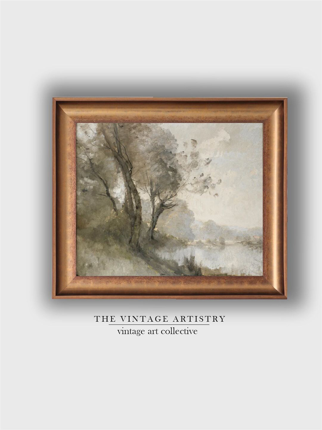 THE VINTAGE ARTISTRY Canvas Wall Rectangle Paintings Wall Art - 18 x 14In