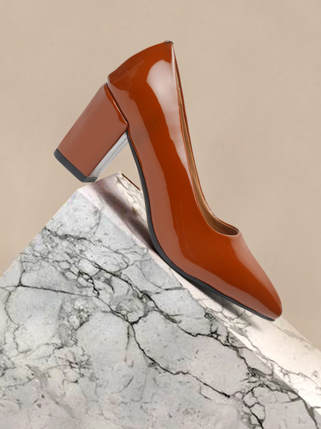 Bruno Manetti Pointed Toes Block Pumps