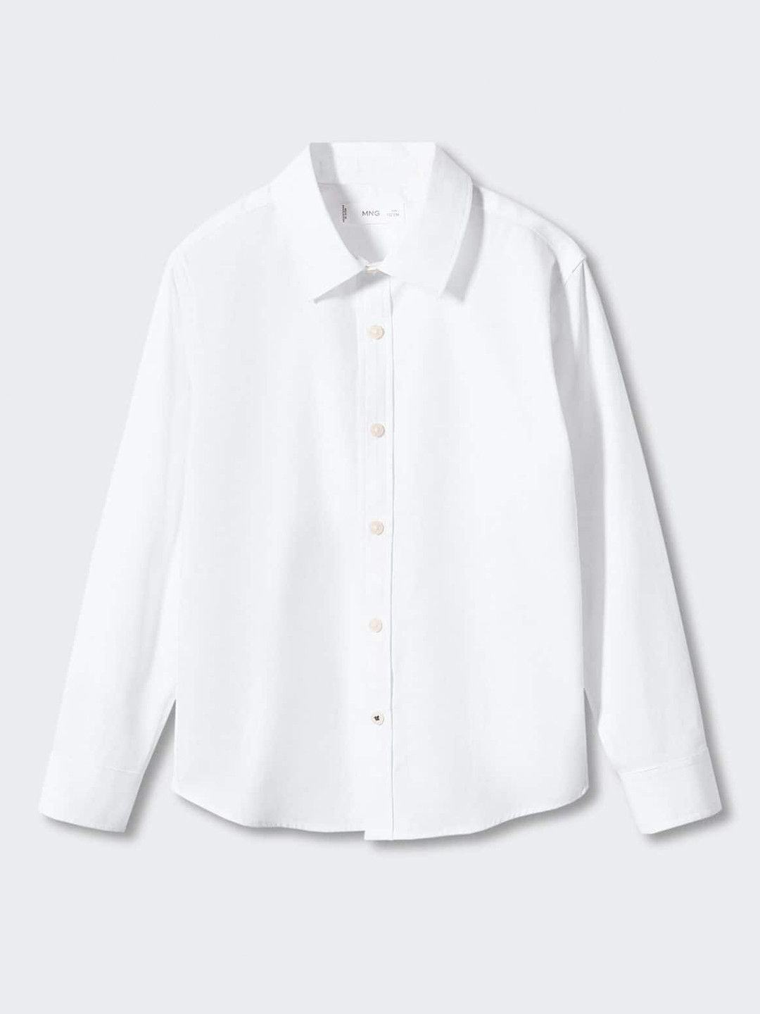 Mango Kids Boys Pure Cotton Poplin Shirt